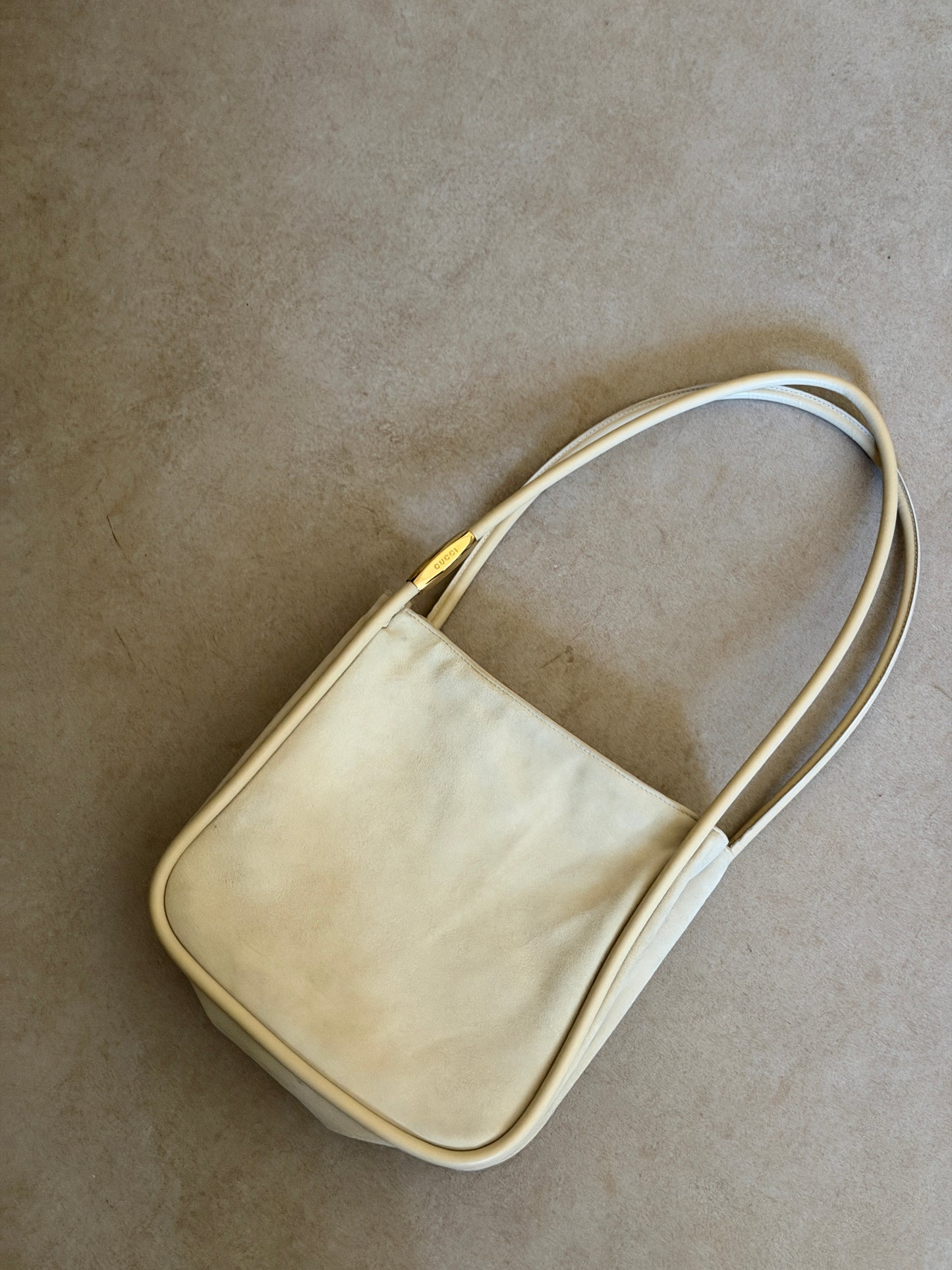 gucci fall 1997 suede bag