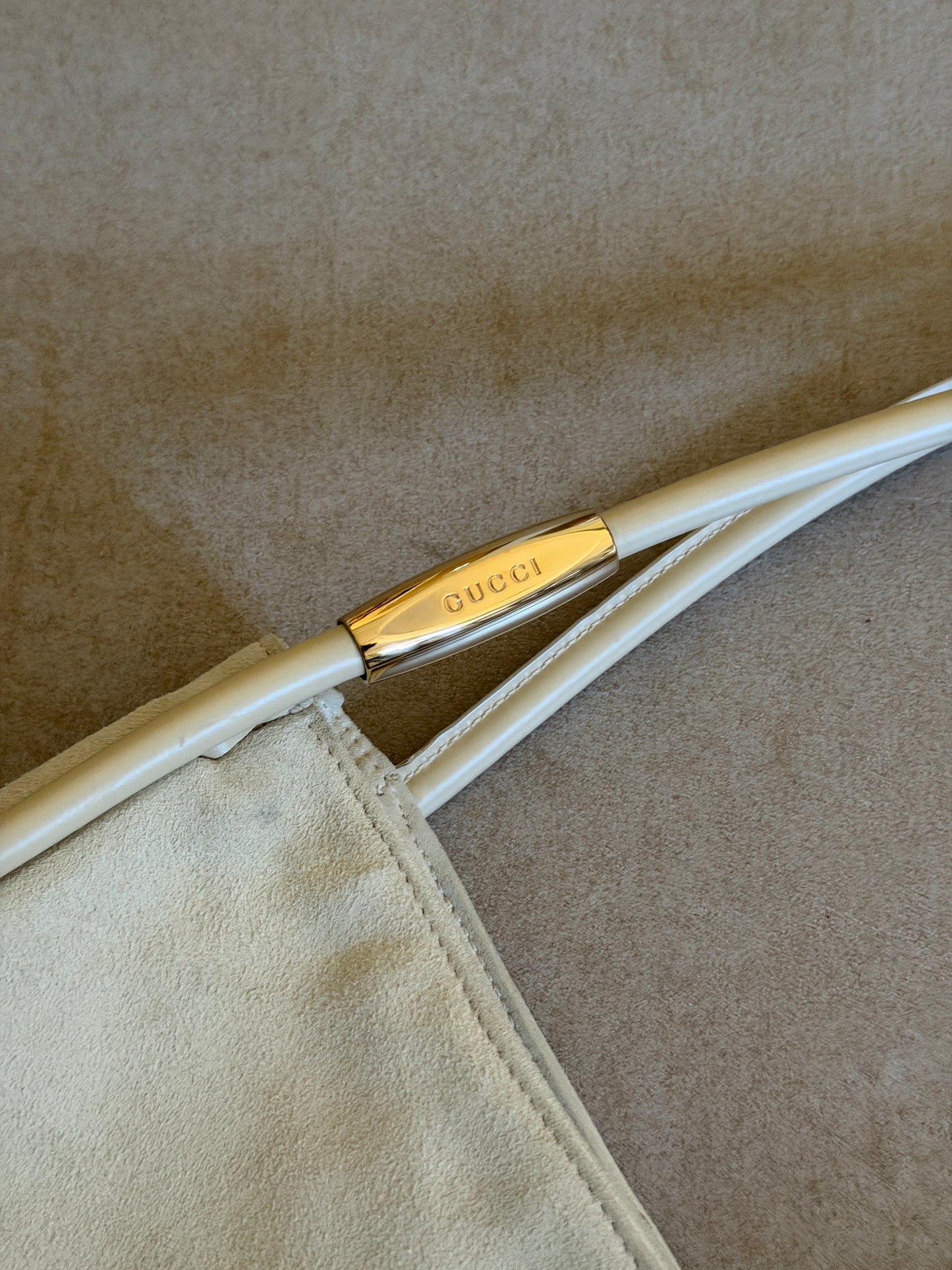 gucci fall 1997 suede bag
