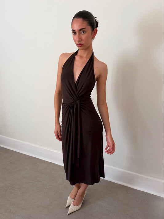 gucci spring 2006 halter dress