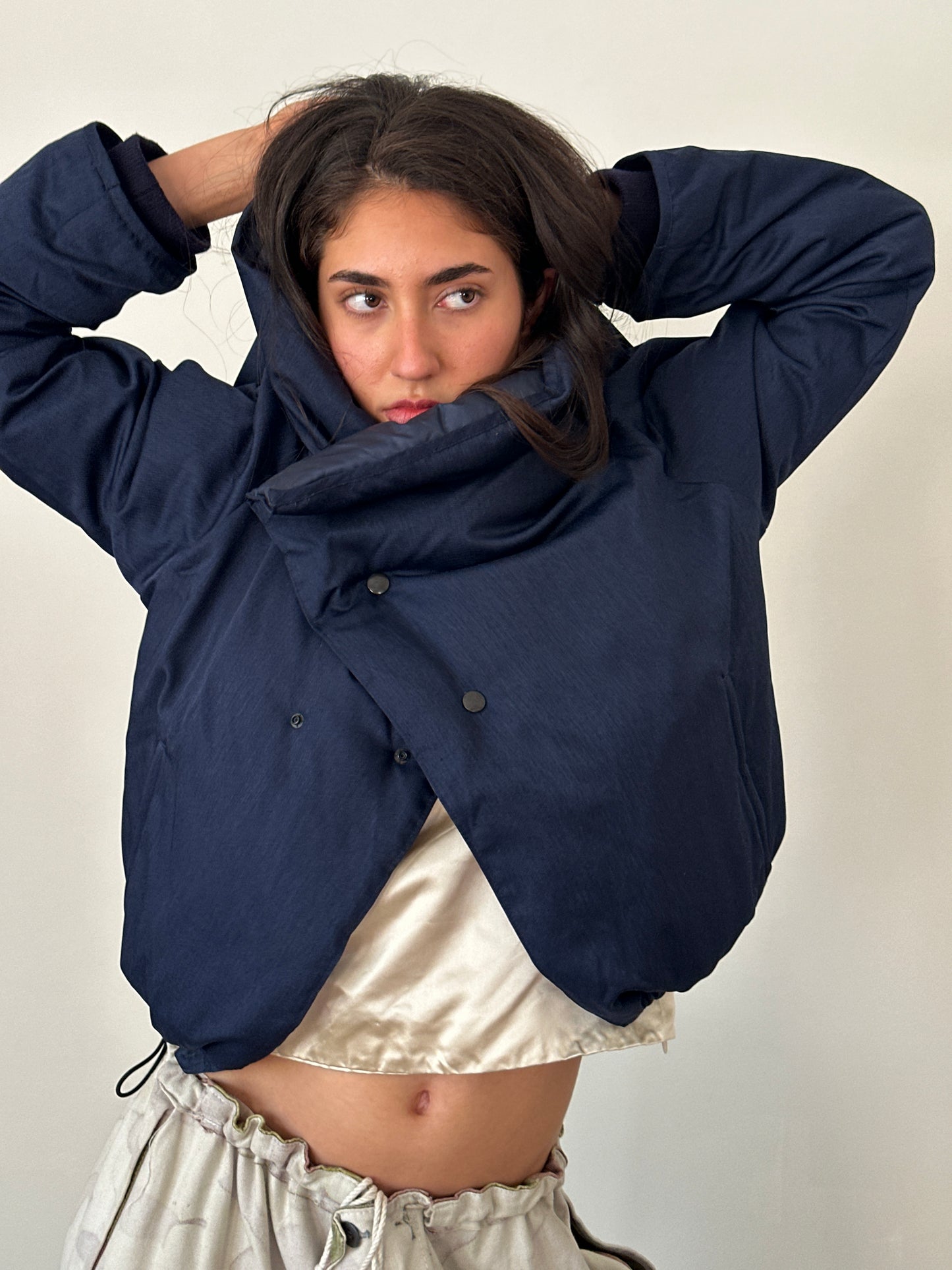 y’s by yohji yamamoto short down jacket