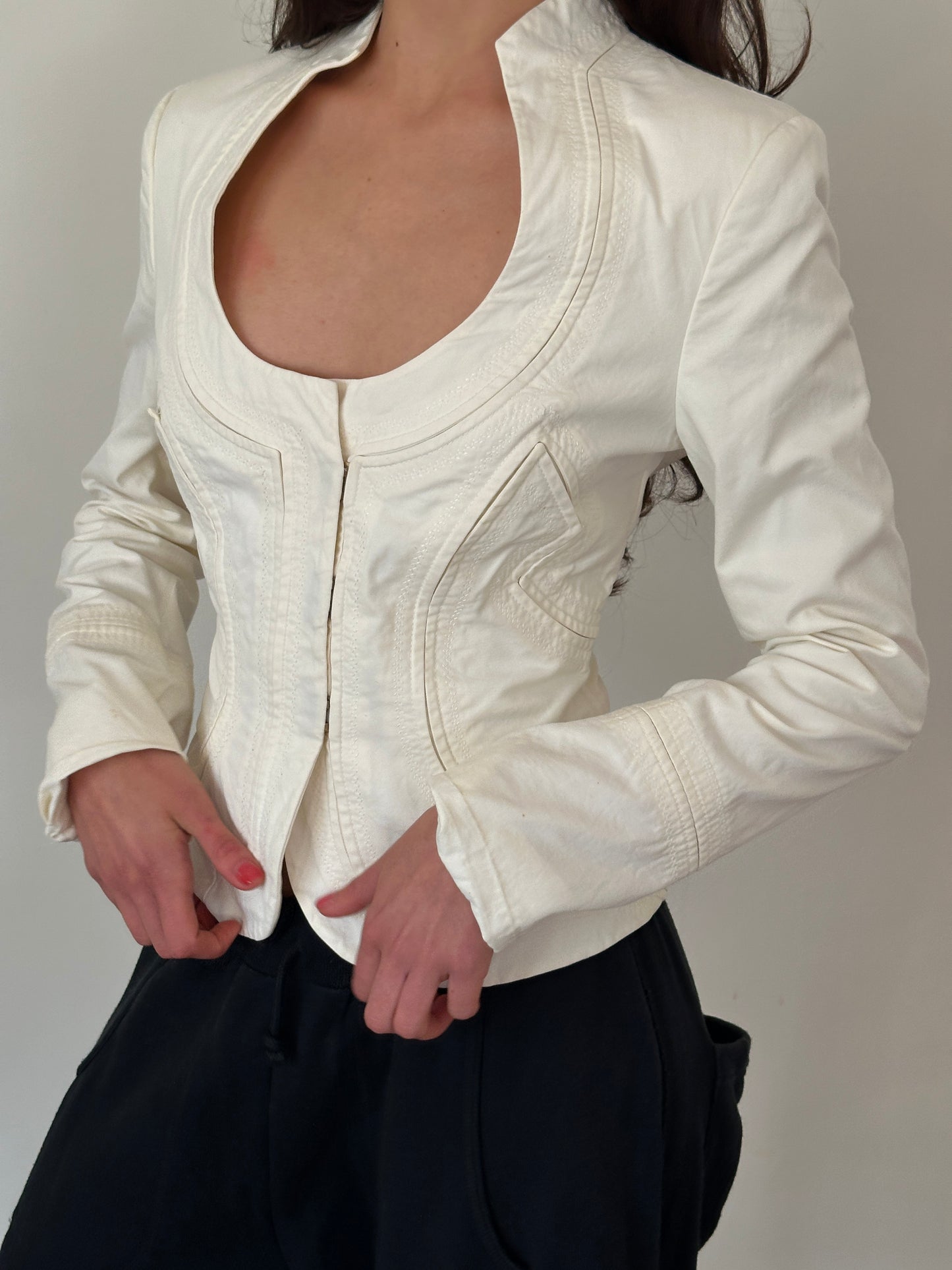 gucci fall winter 2004 by tom ford jacket