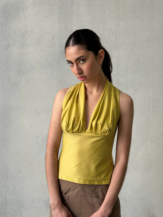 (rare) katharine hamnett spring summer 1991 halter