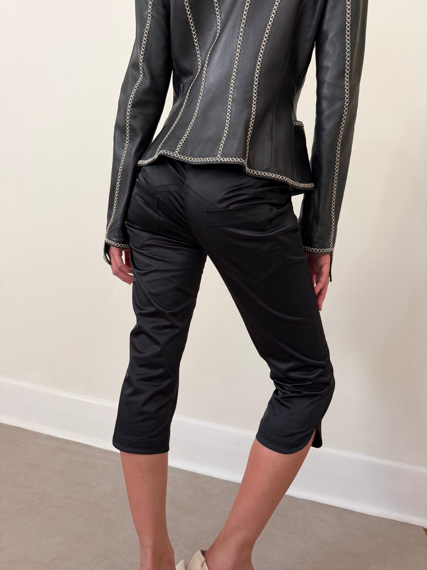 2000s satin short pants