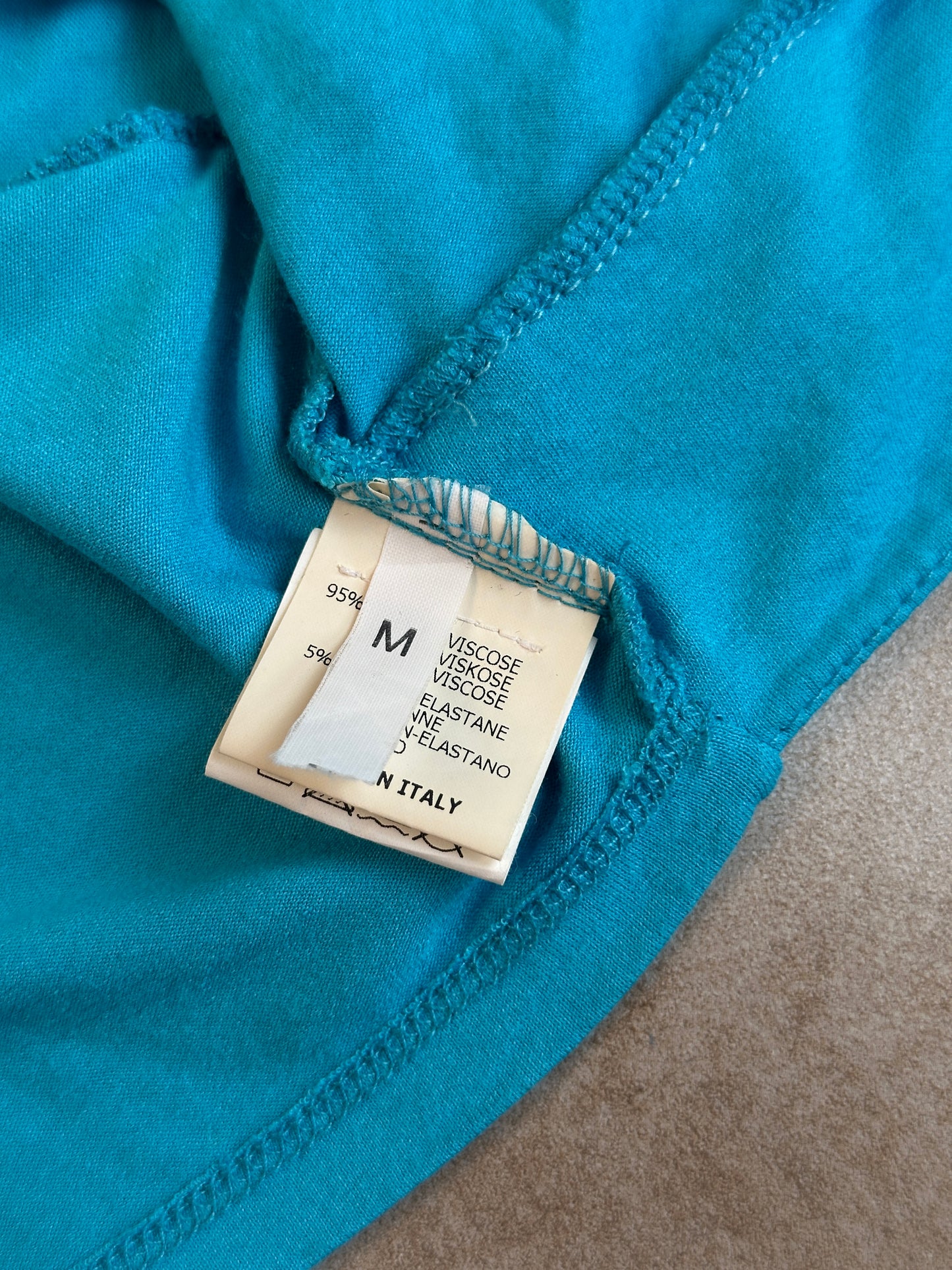 90s italian turqiouse bolero