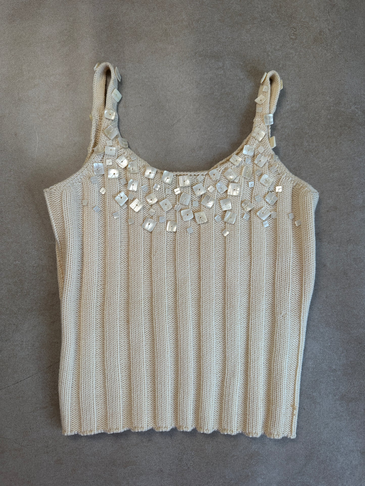 (rare) 90s gianni versace pearl top