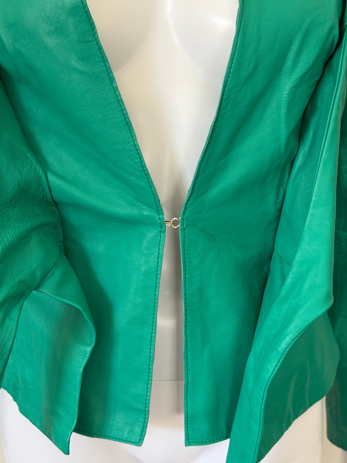 90s annarita italian leather jacket