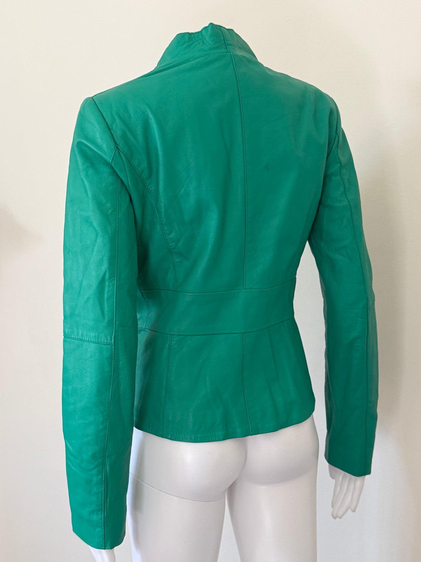 90s annarita italian leather jacket