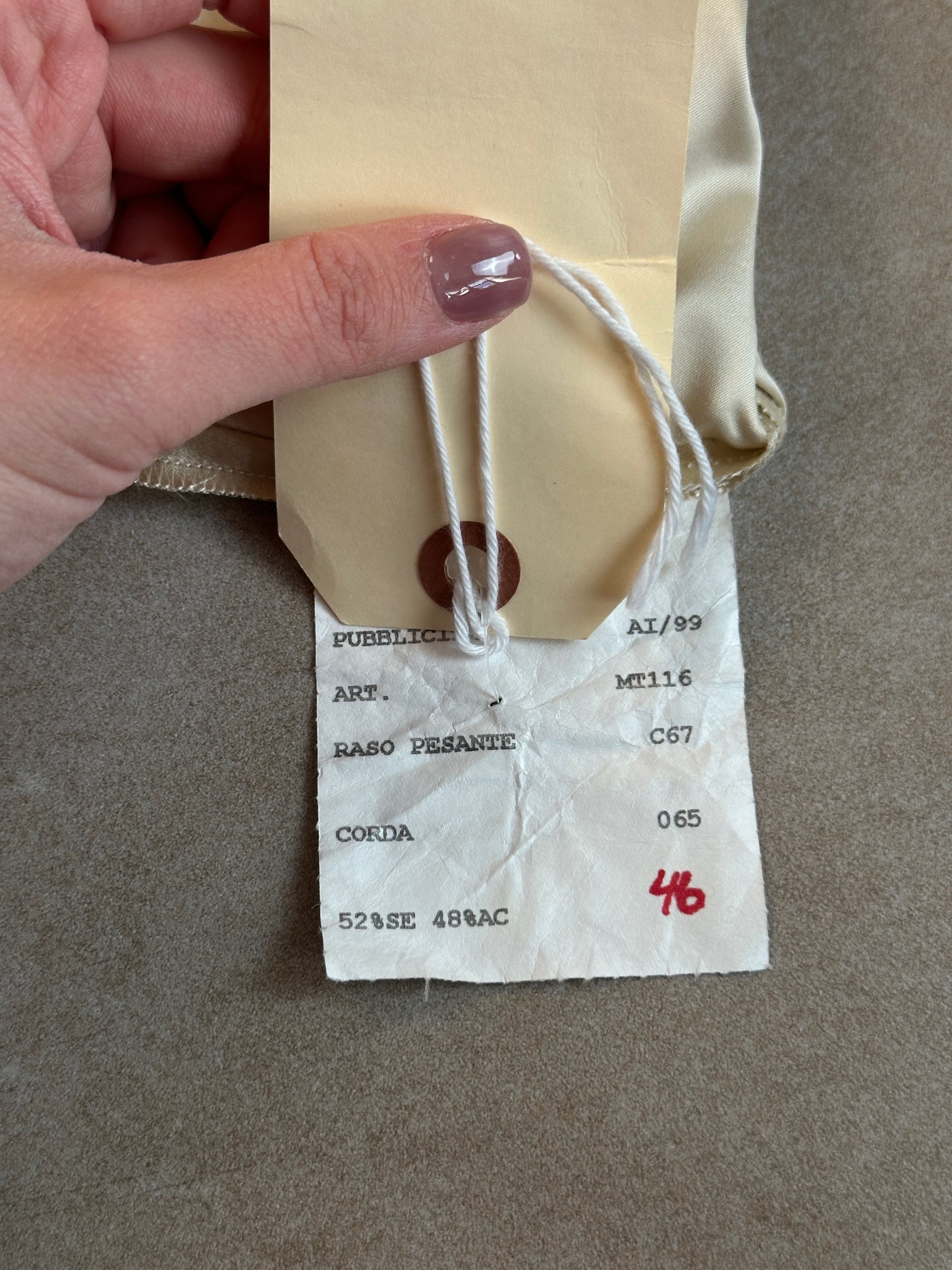 (rare) miu miu fw 1999 ivory bustier