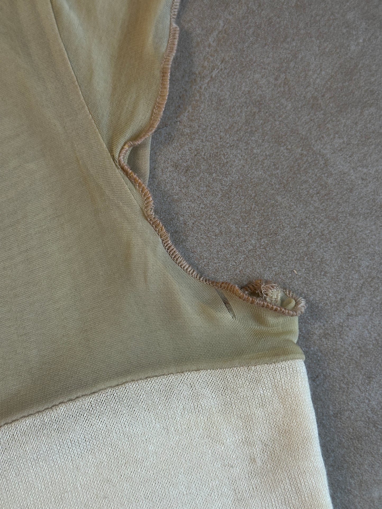 90s giorgio armani collezioni sheer top