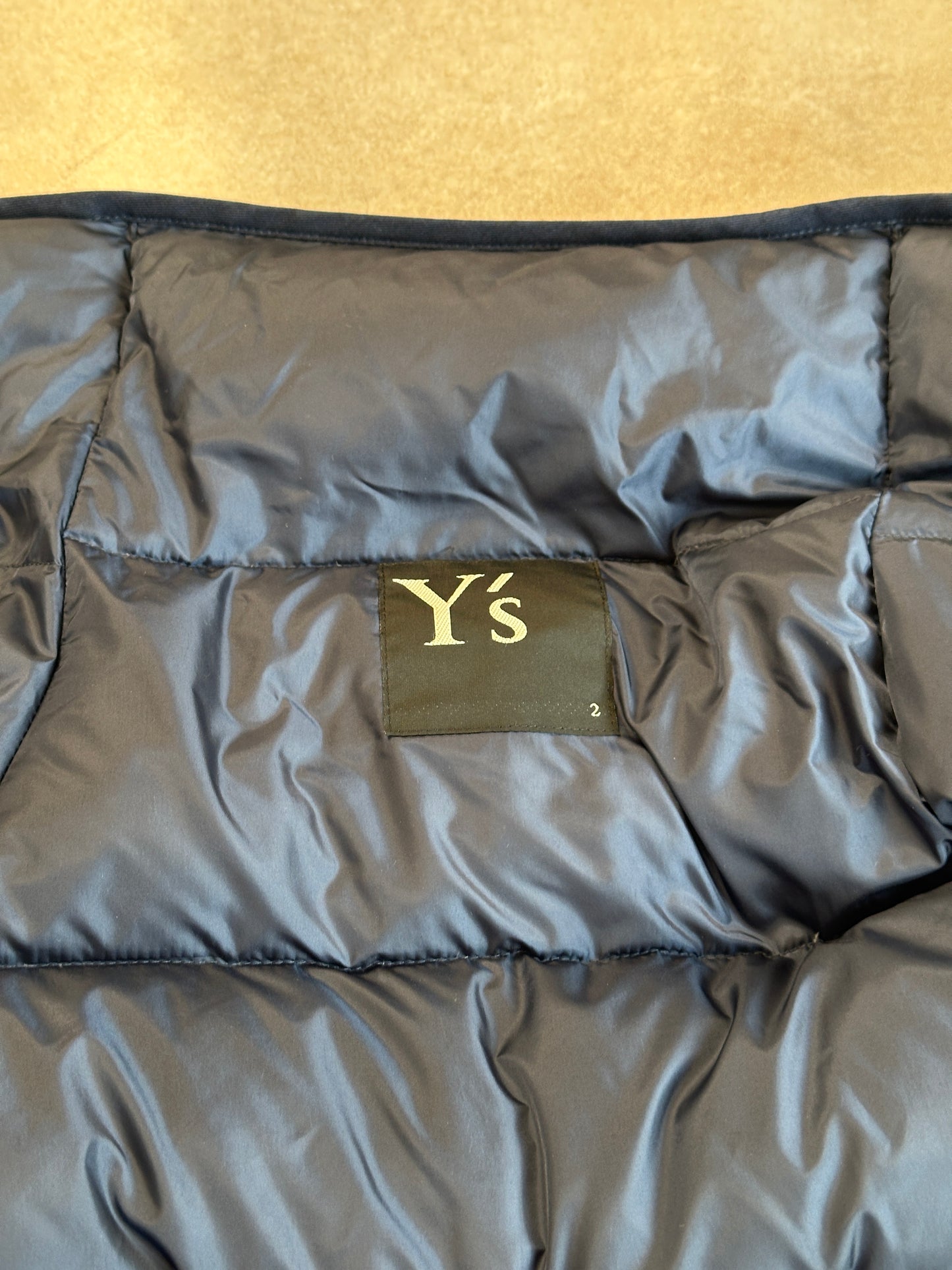 y’s by yohji yamamoto short down jacket