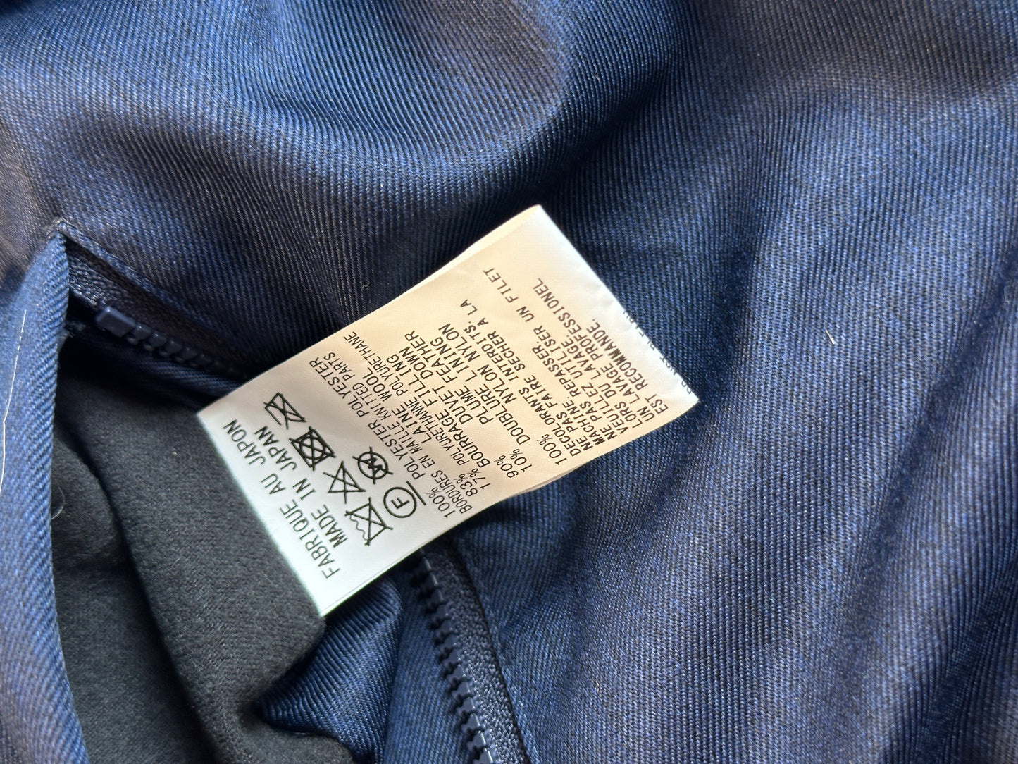 y’s by yohji yamamoto short down jacket