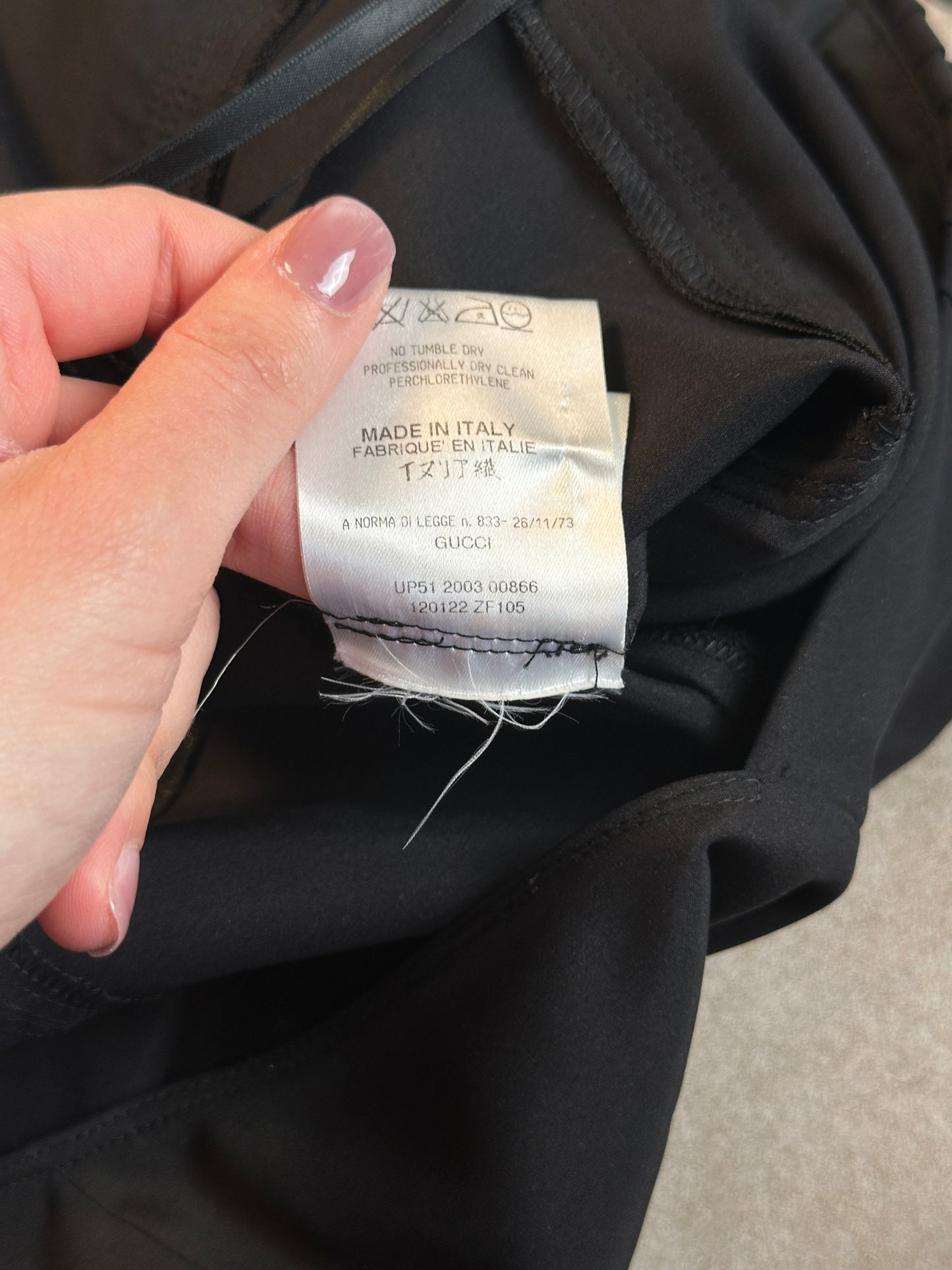 (rare) gucci by tom ford f/w 2003 runway dress