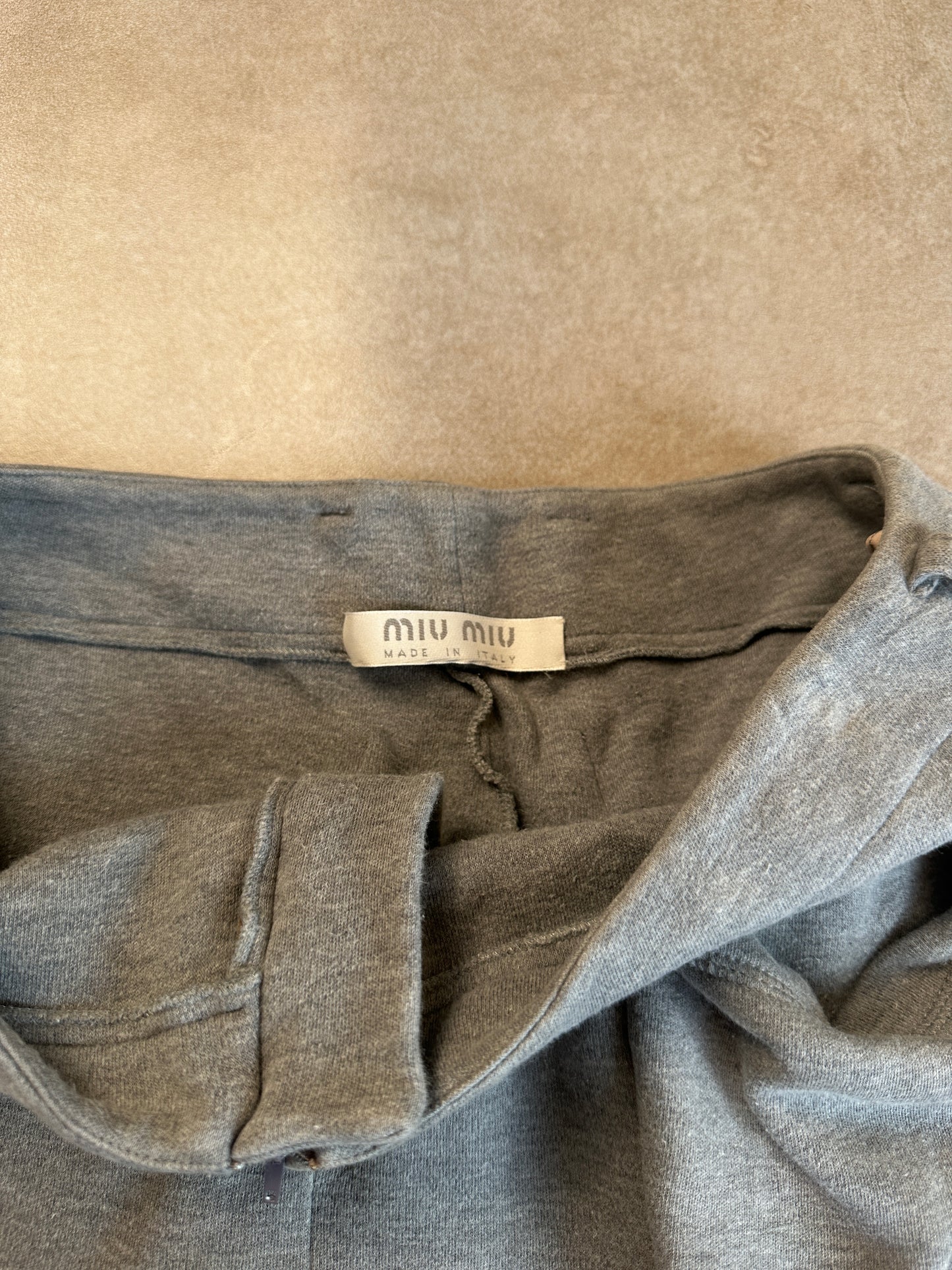 (rare) miu miu fall winter 1996 pocket mini skirt