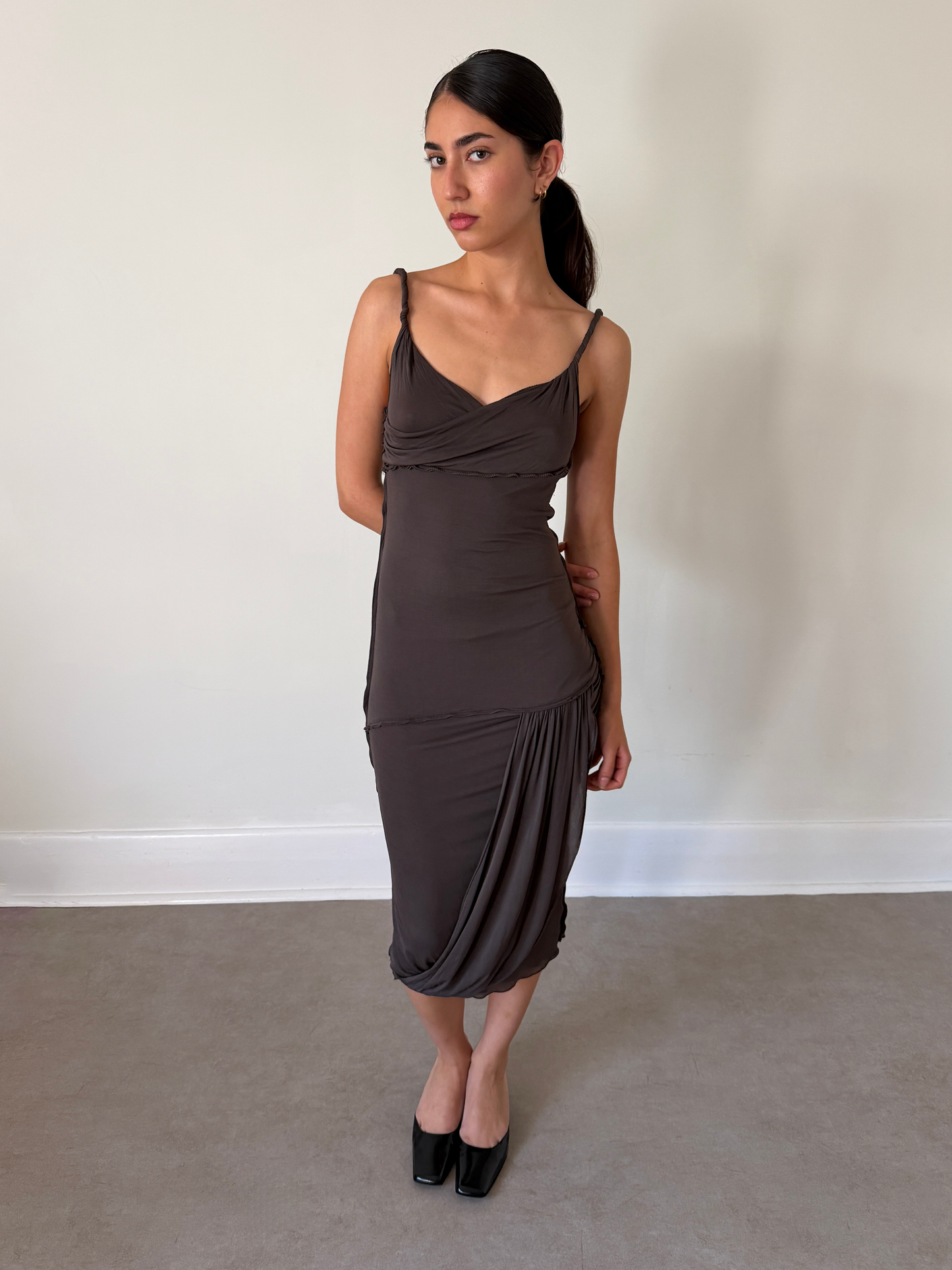 gucci fall winter 2002 by tom ford knot dress