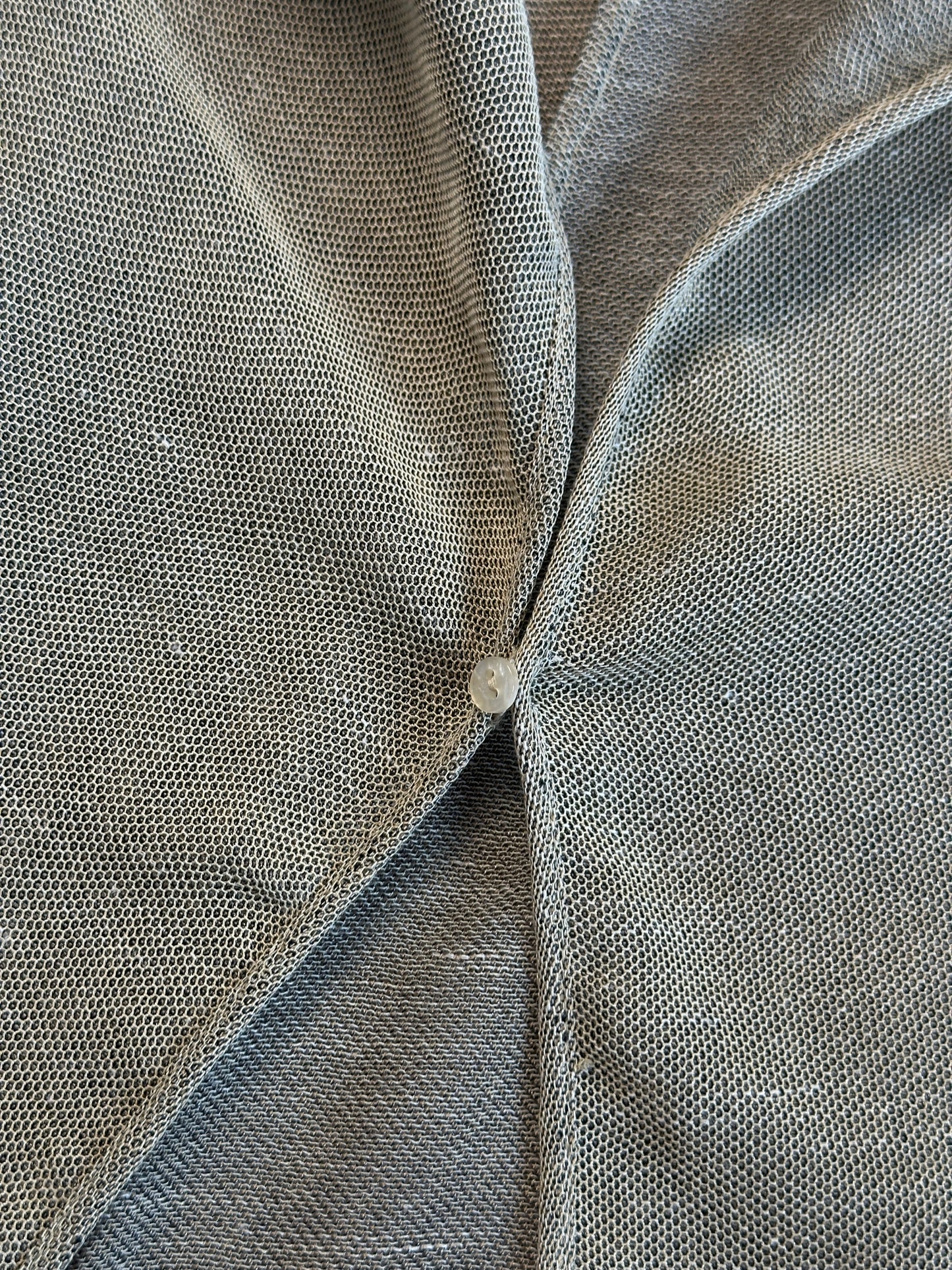 90s kriza linen vest