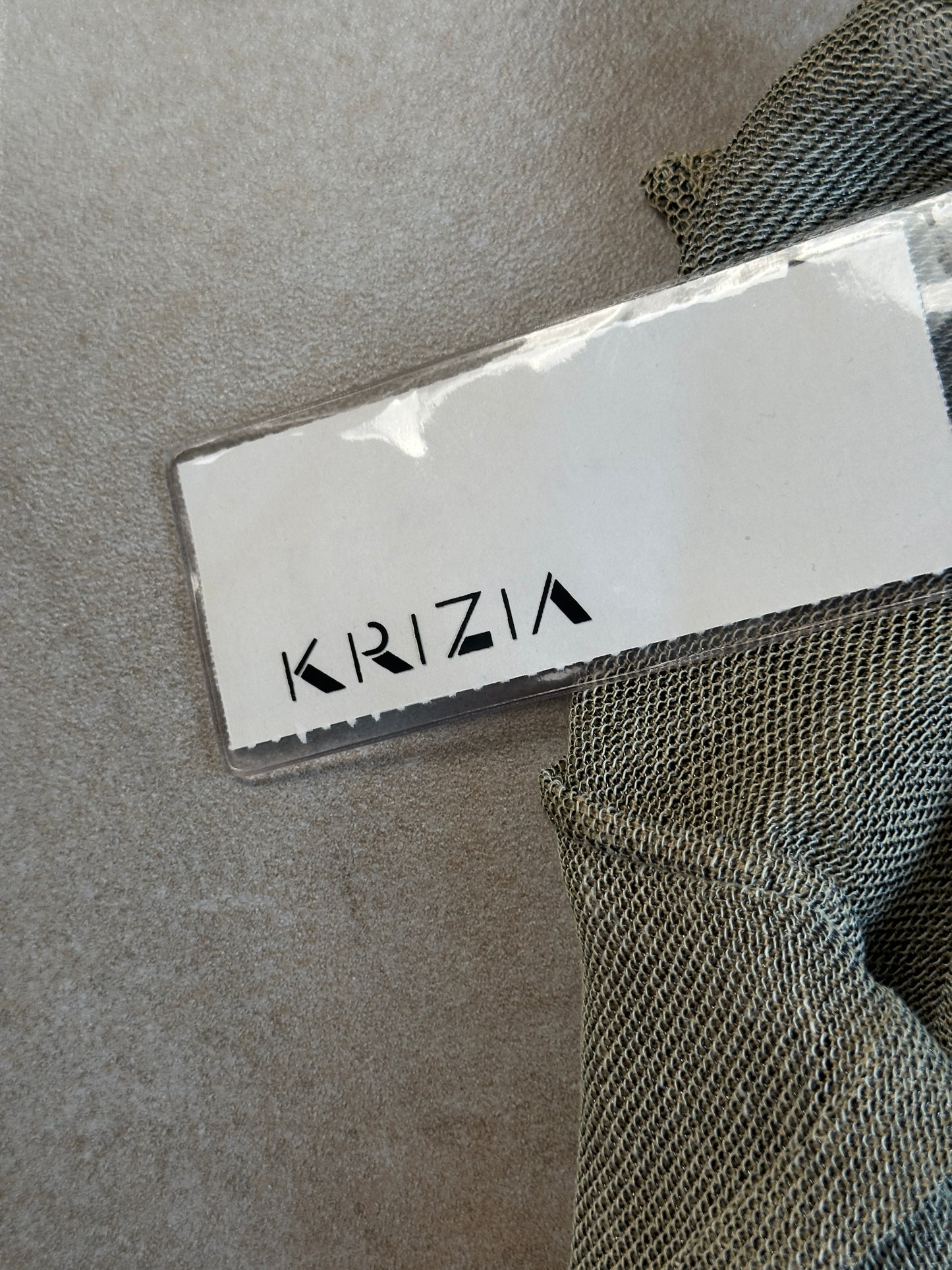 90s kriza linen vest