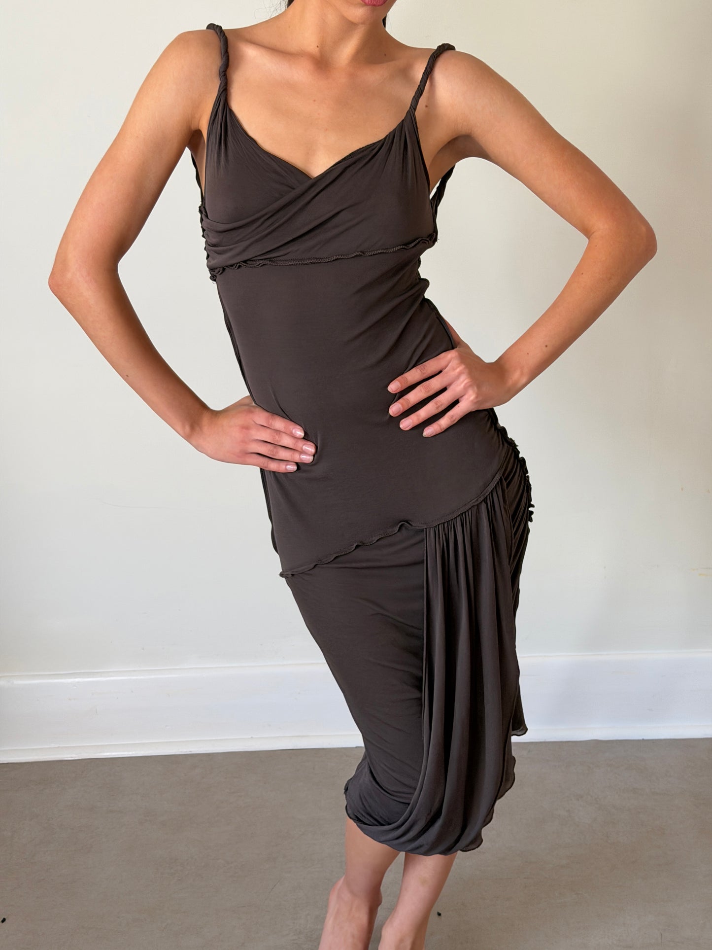 gucci fall winter 2002 by tom ford knot dress