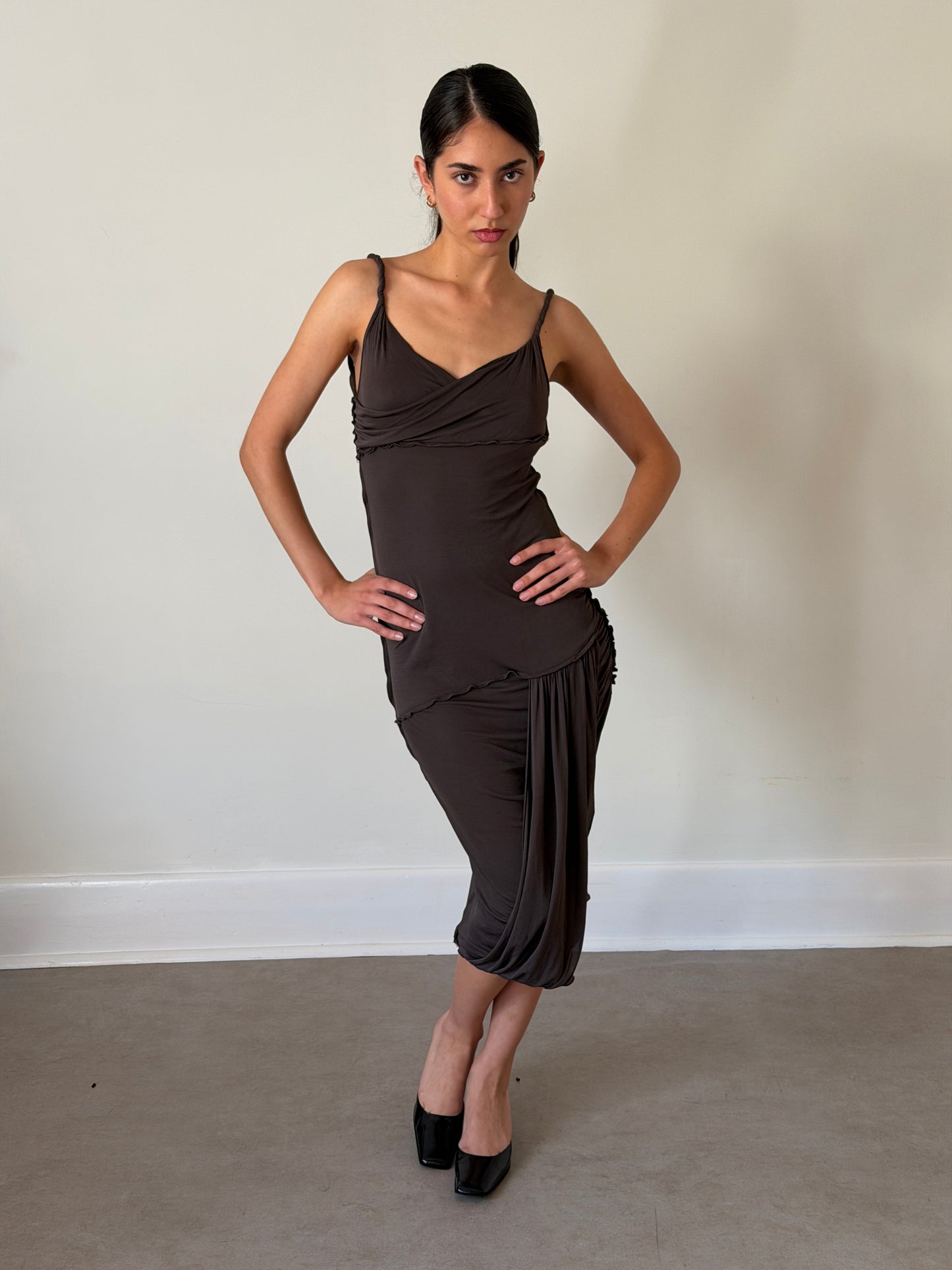 gucci fall winter 2002 by tom ford knot dress