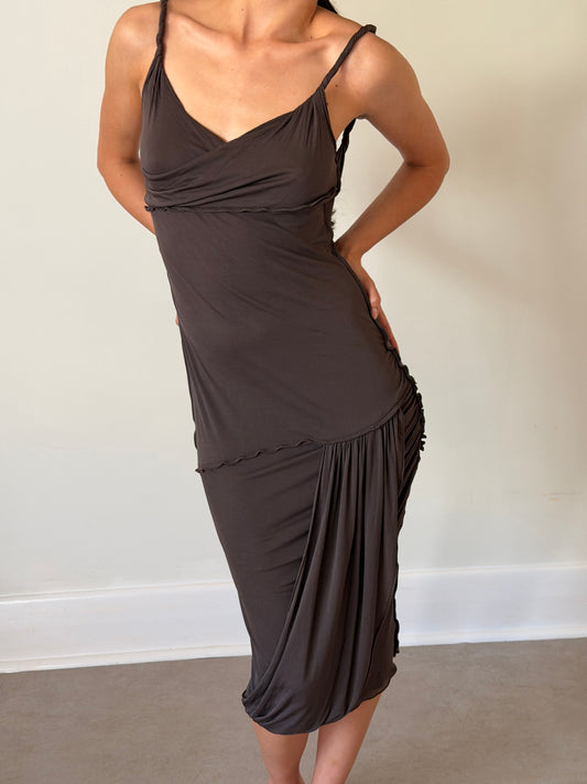 gucci fall winter 2002 by tom ford knot dress