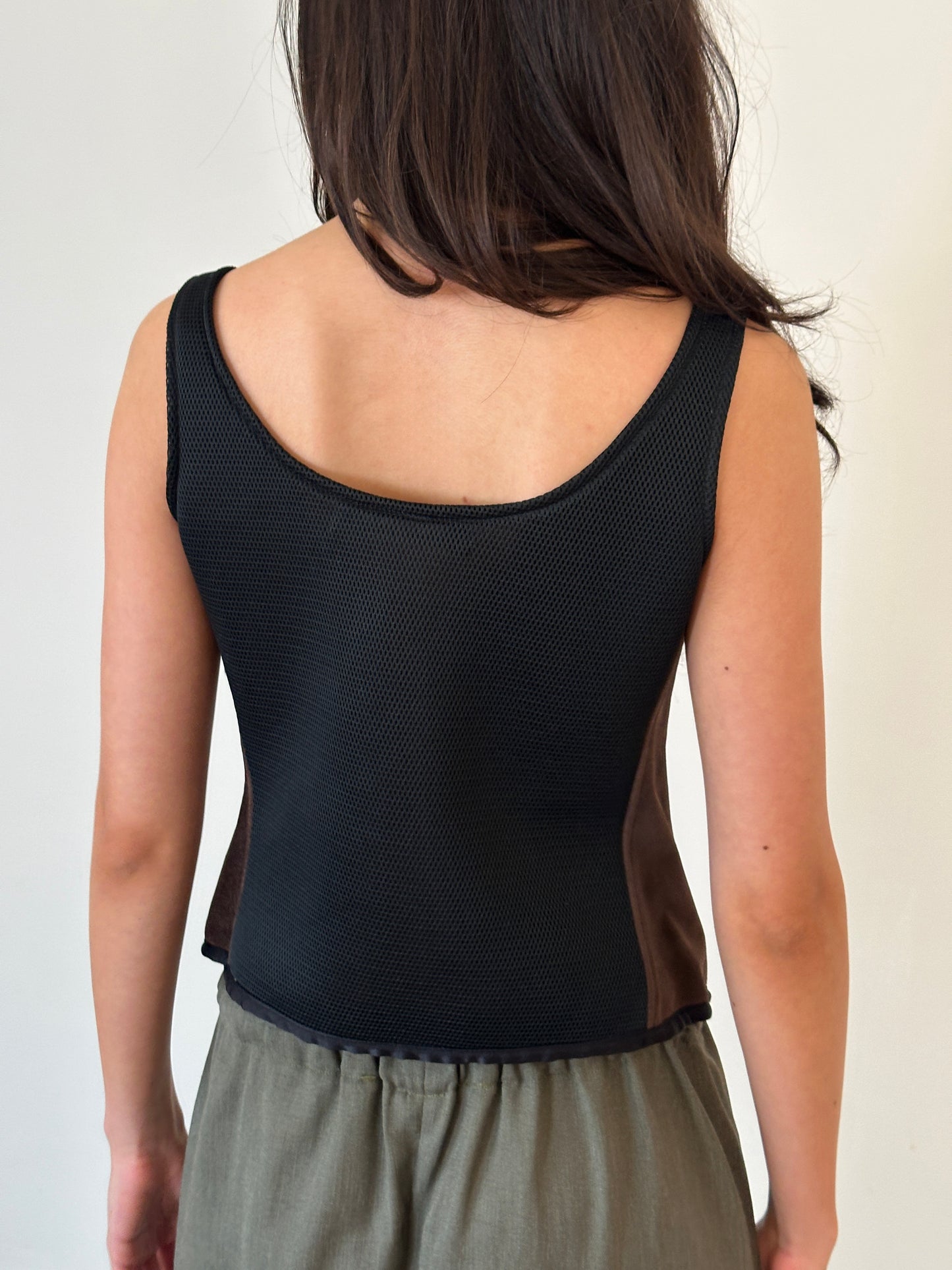 (permanent collection) miu miu ss 1999 suede vest
