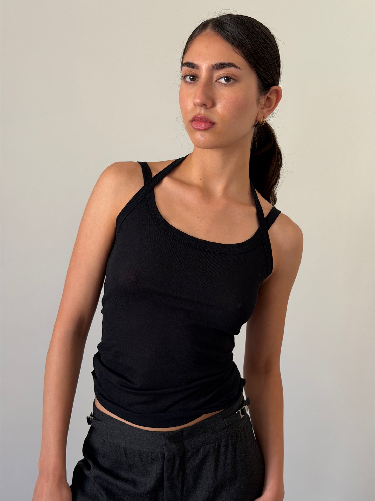 90s jean paul gaultier sheer cami