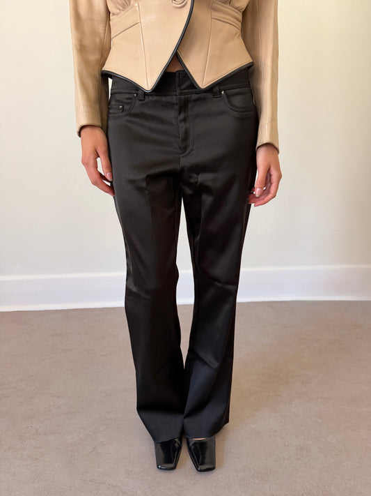 cache 90s satin pants