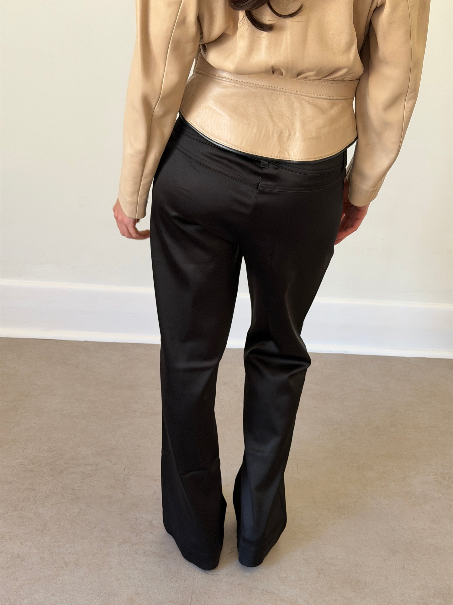 cache 90s satin pants