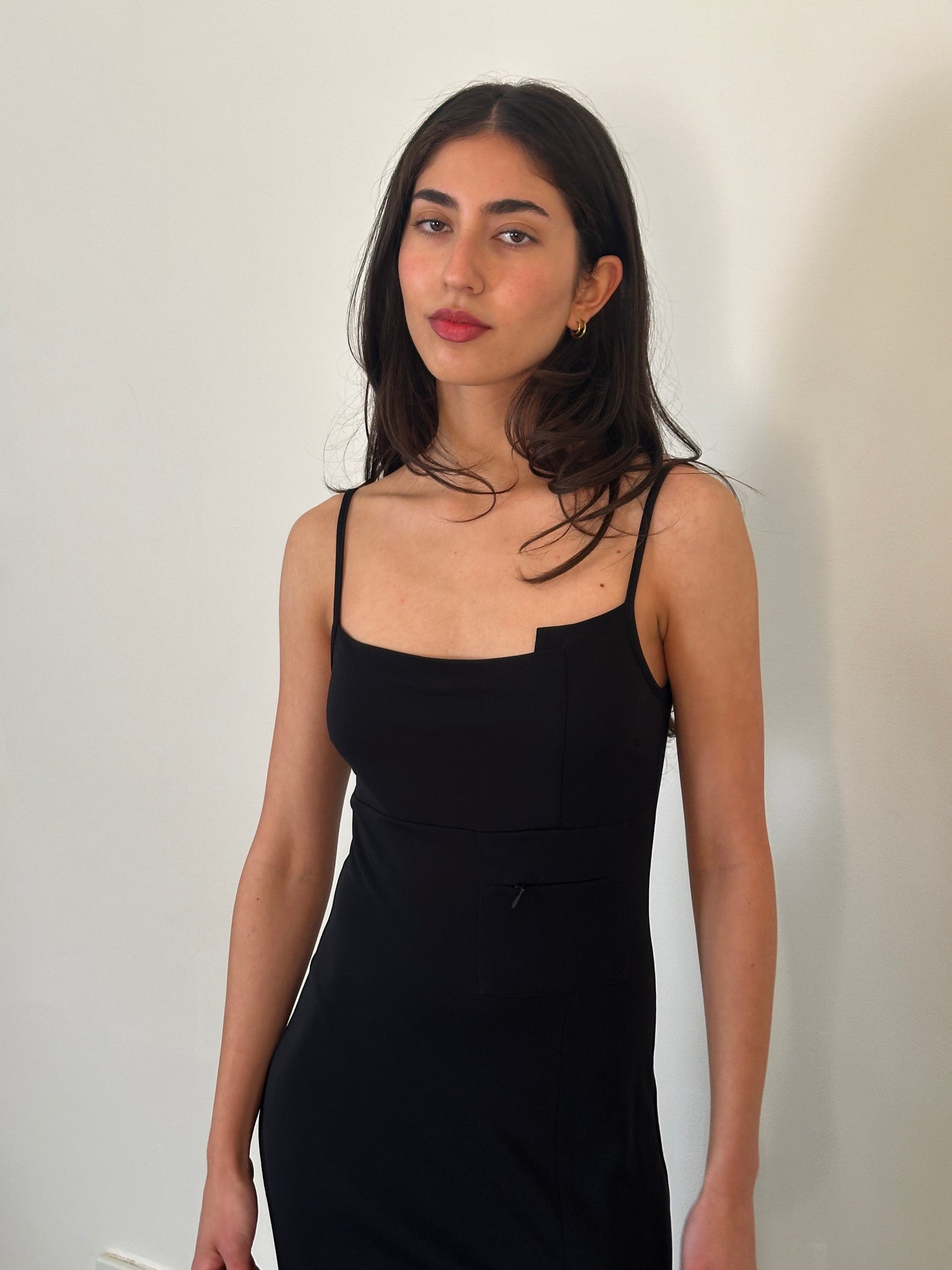 90s vintage utility evening dress