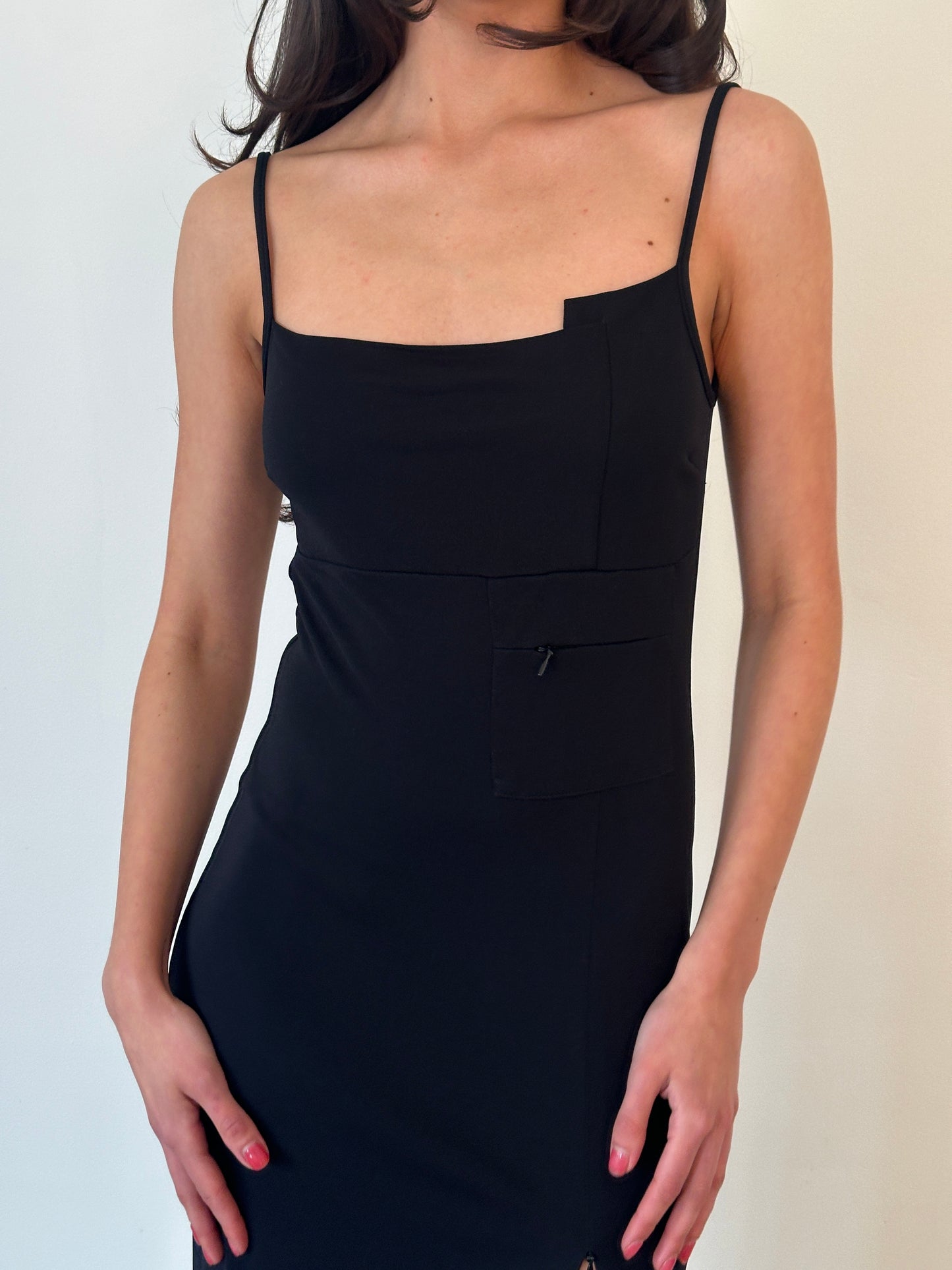 90s vintage utility evening dress
