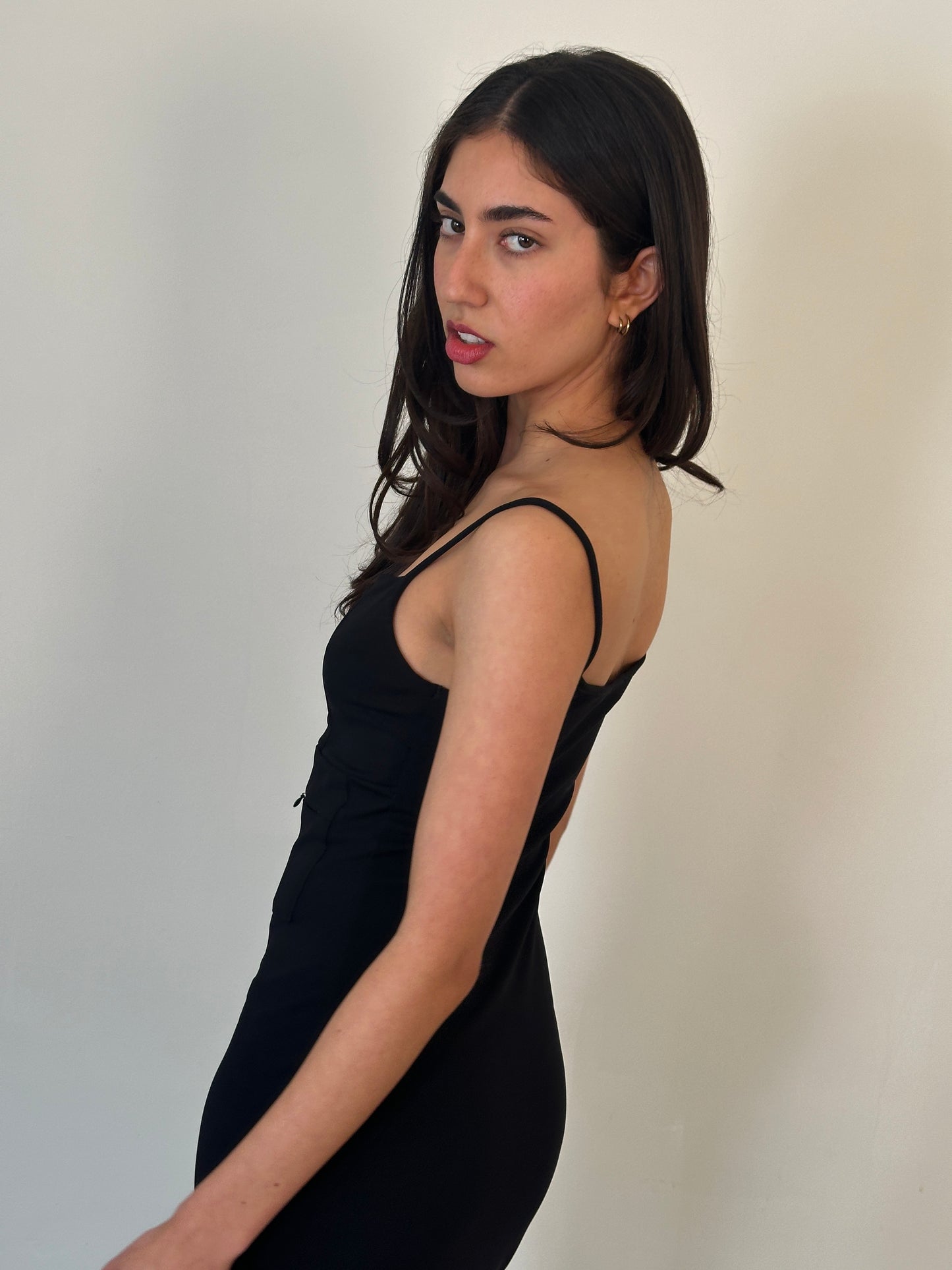 90s vintage utility evening dress