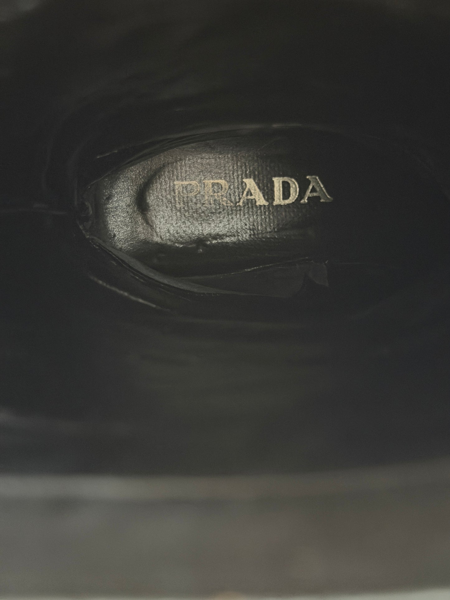 prada spring summer 1999 split sole boots
