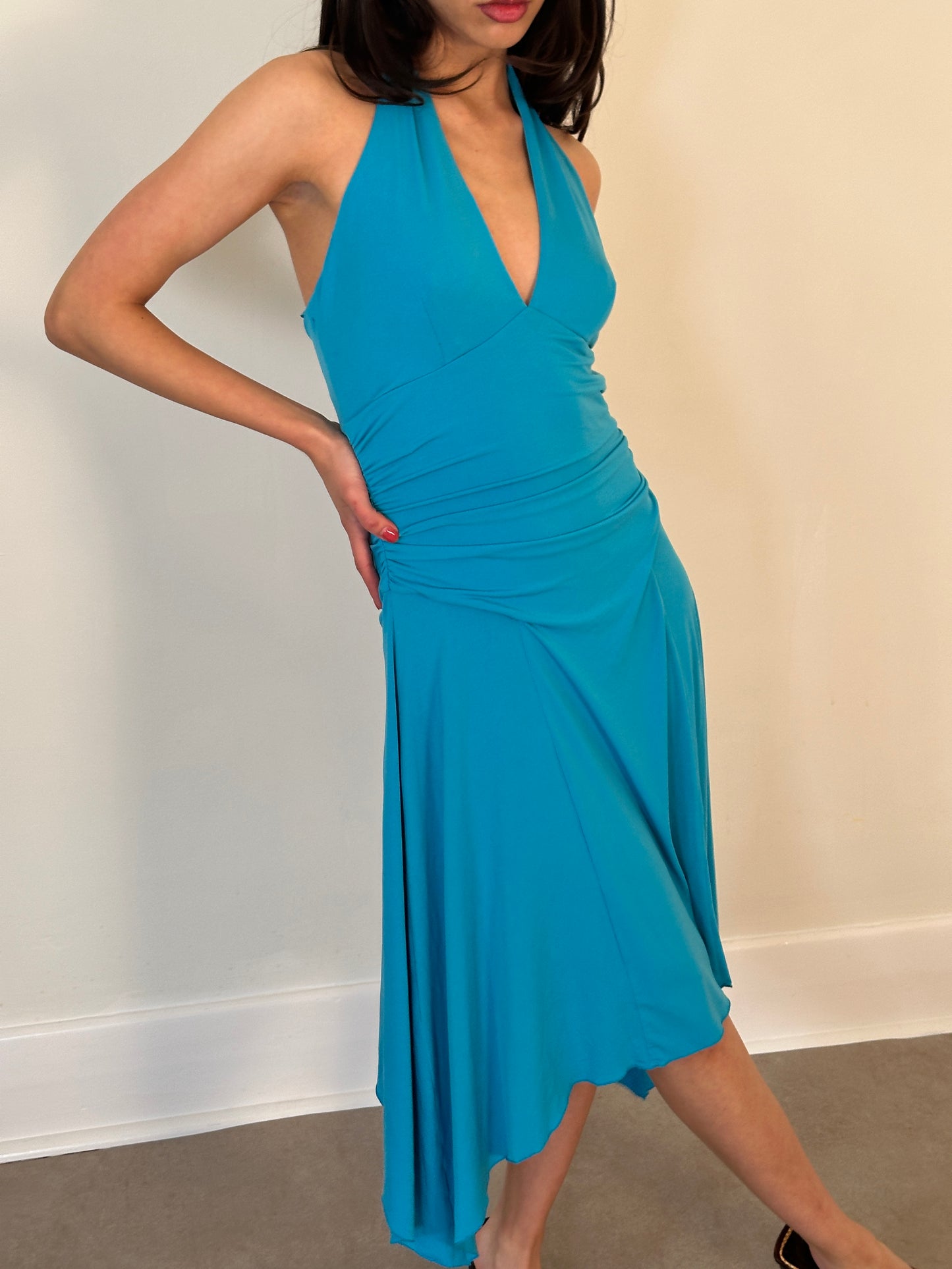 2000s halter dress
