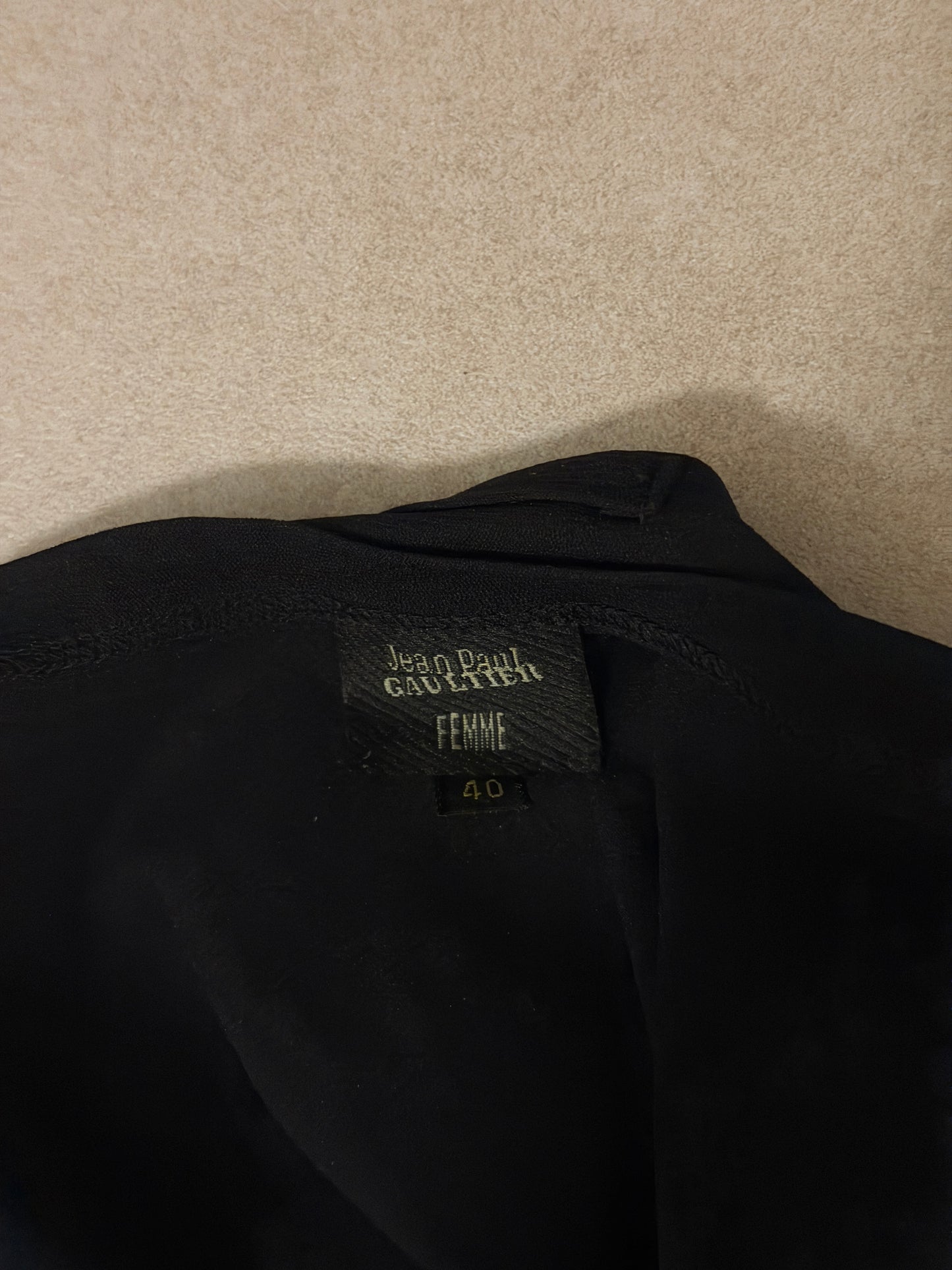 90s jean paul gaultier sheer cami