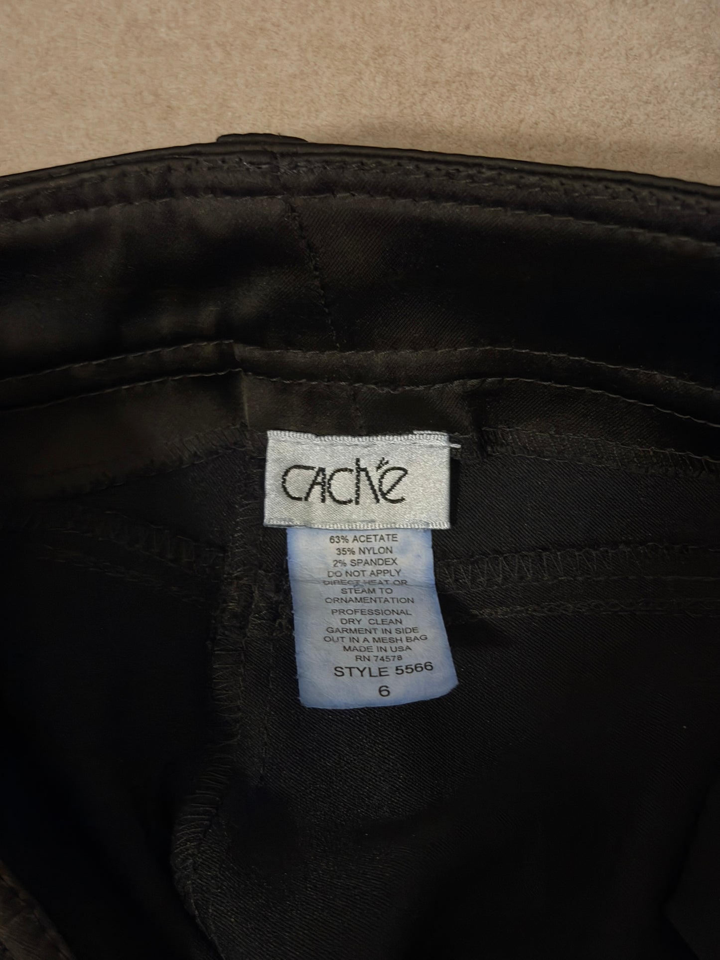 cache 90s satin pants