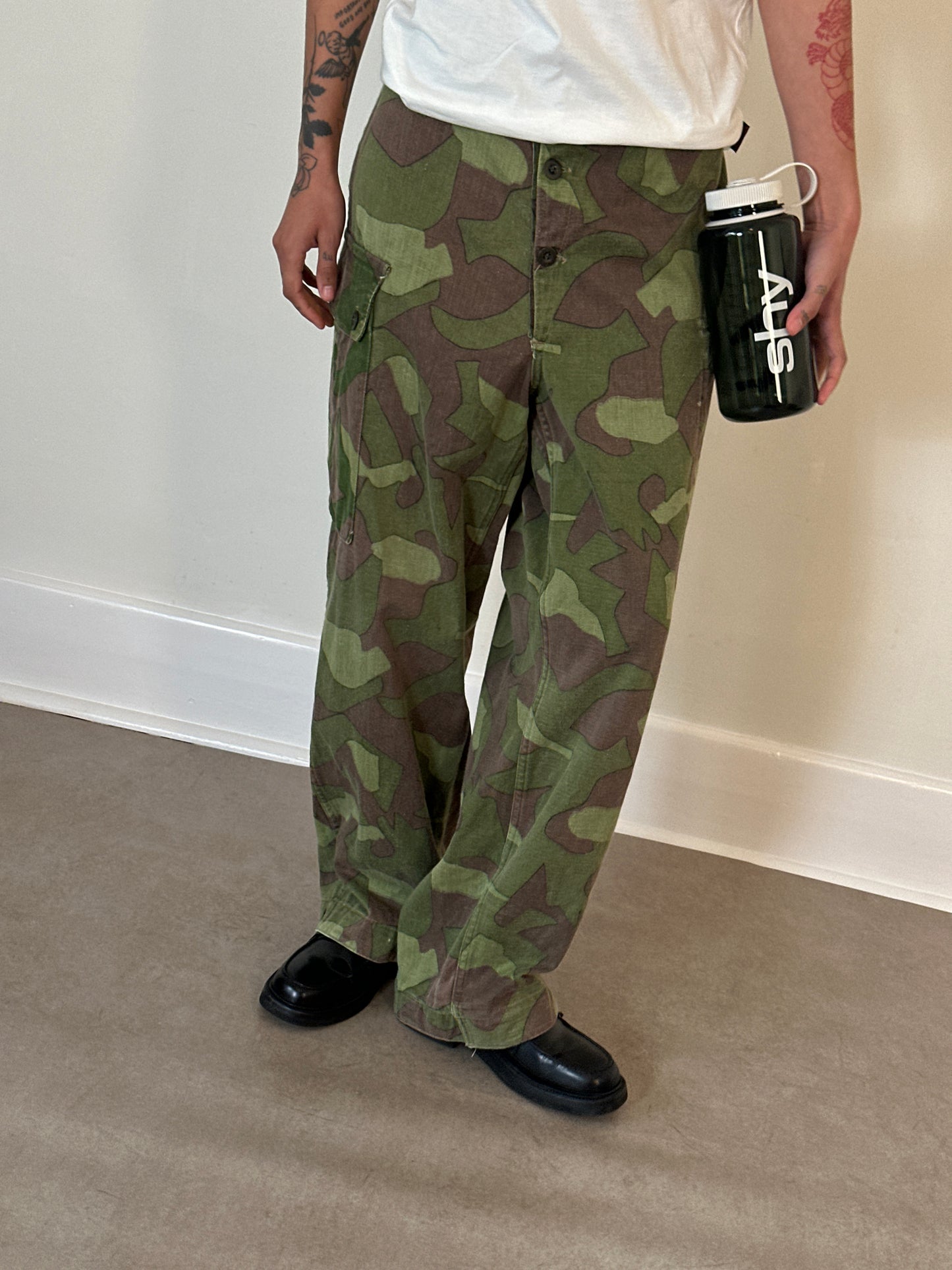 (rare) 1950s reversible surplus pants