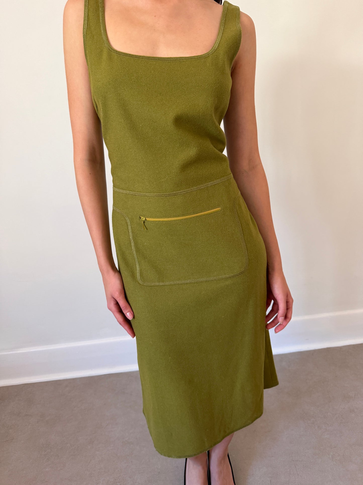 miu miu fall winter 1999 wool dress