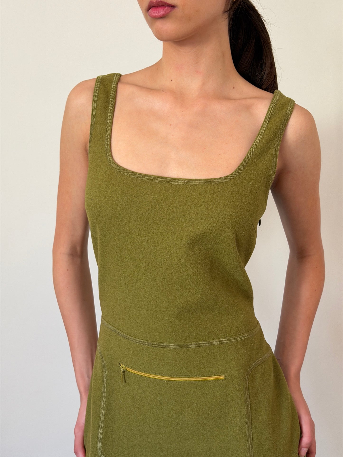 miu miu fall winter 1999 wool dress