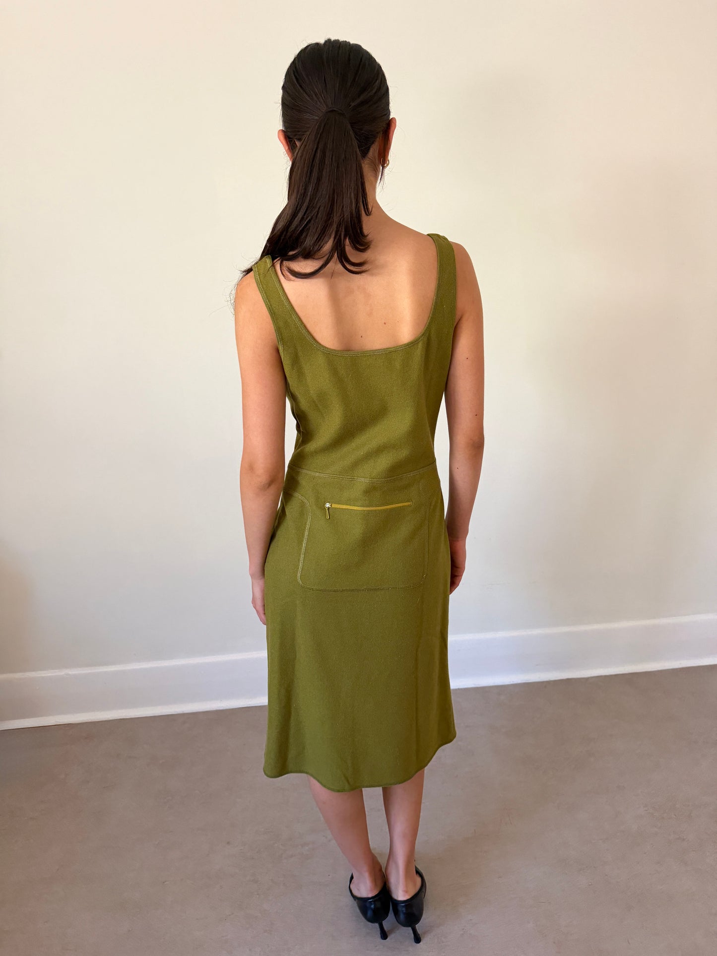 miu miu fall winter 1999 wool dress