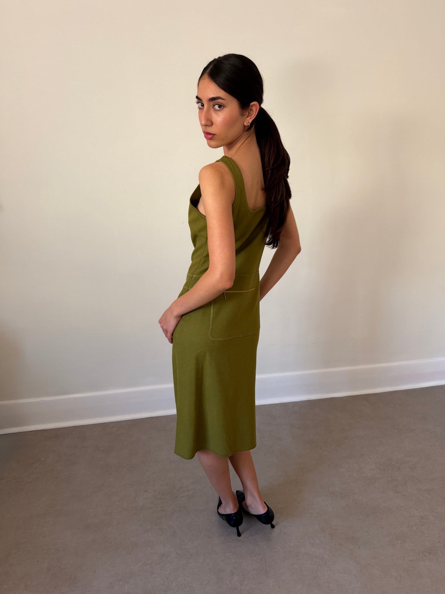 miu miu fall winter 1999 wool dress