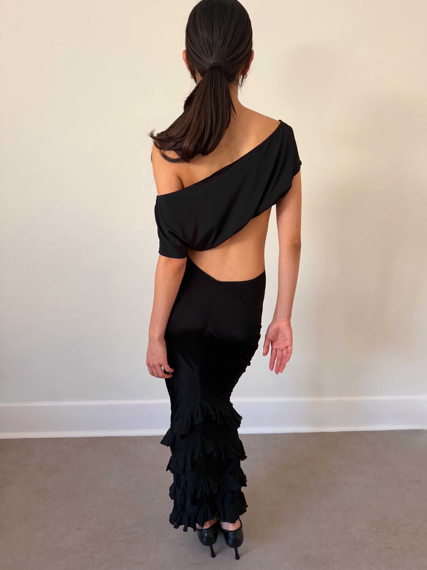 christian dior fall 2003 by john galliano ruffle skirt