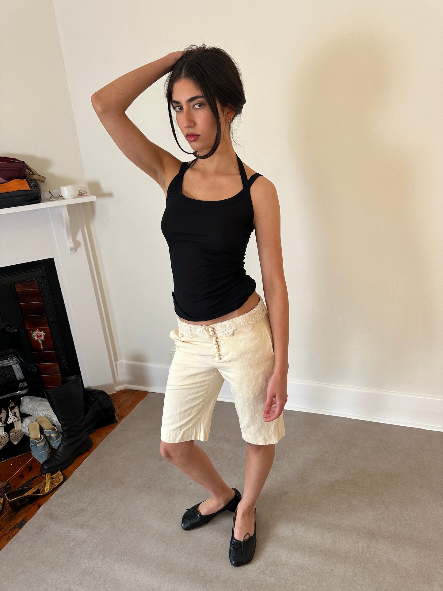 90s jean paul gaultier sheer cami