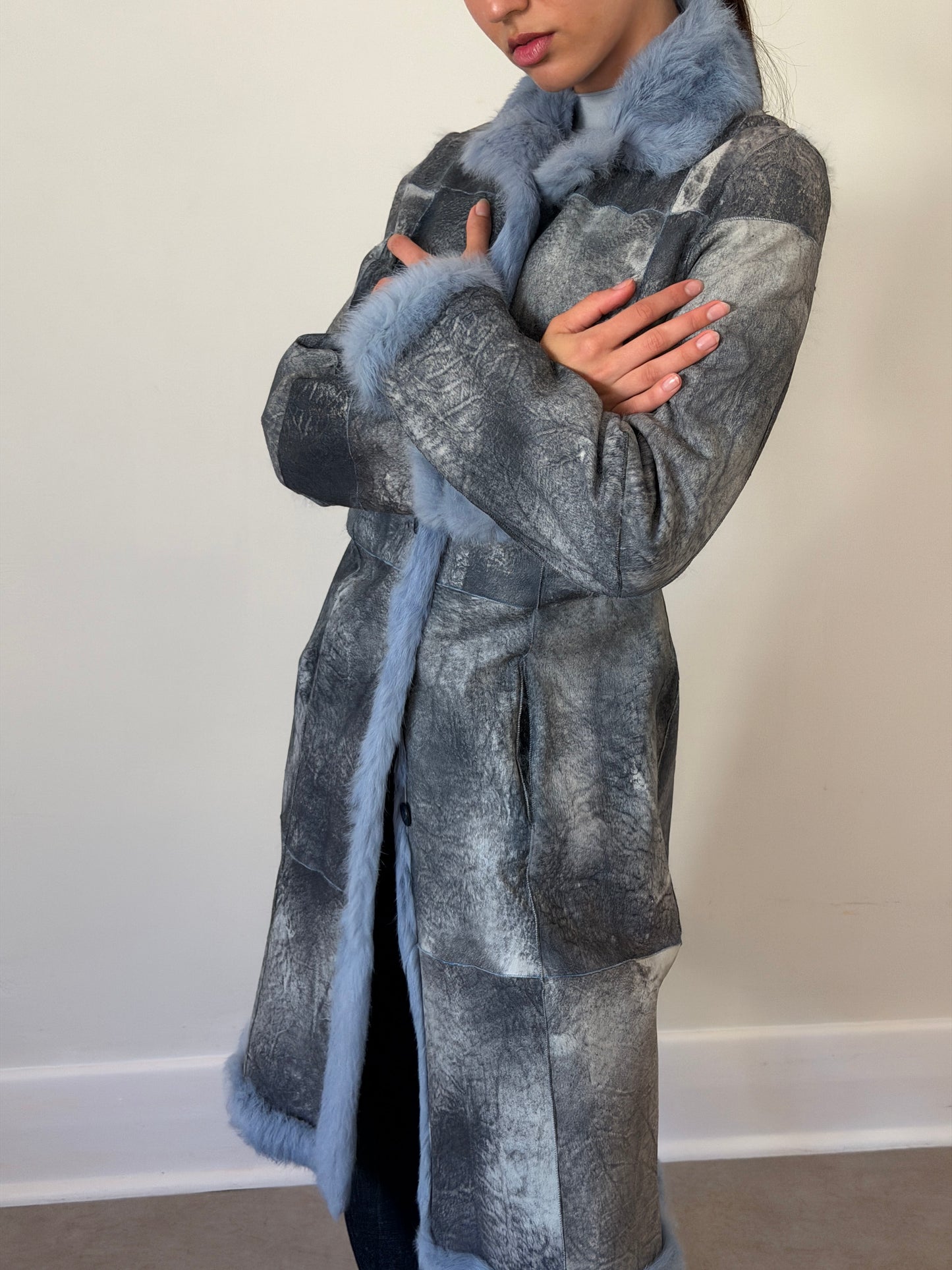 amaya arzuaga 90s fur coat