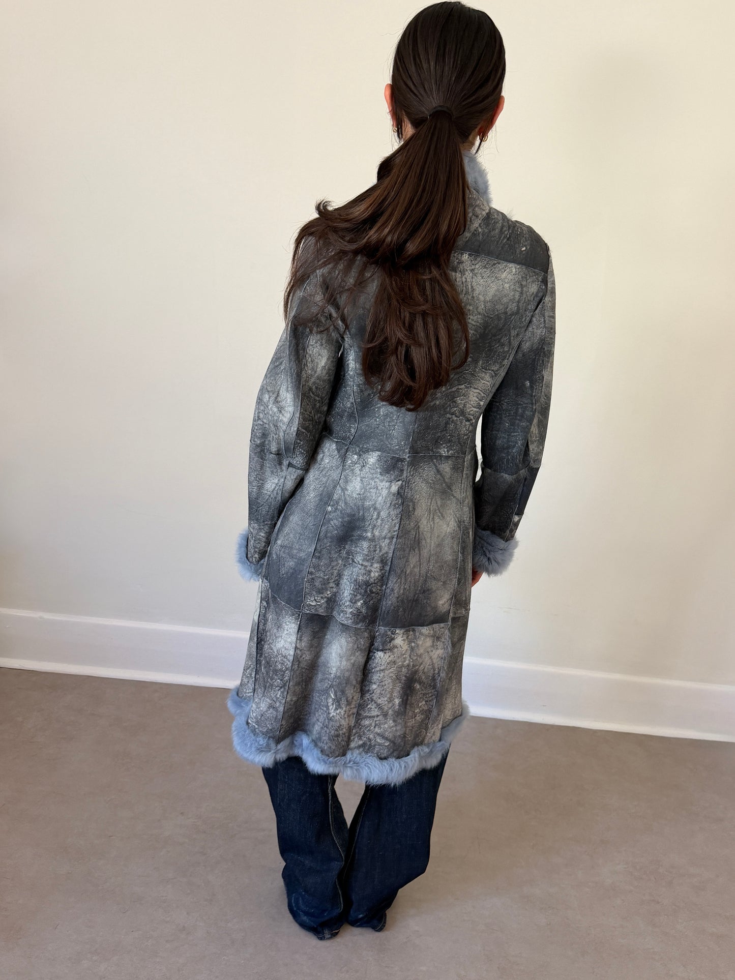 amaya arzuaga 90s fur coat