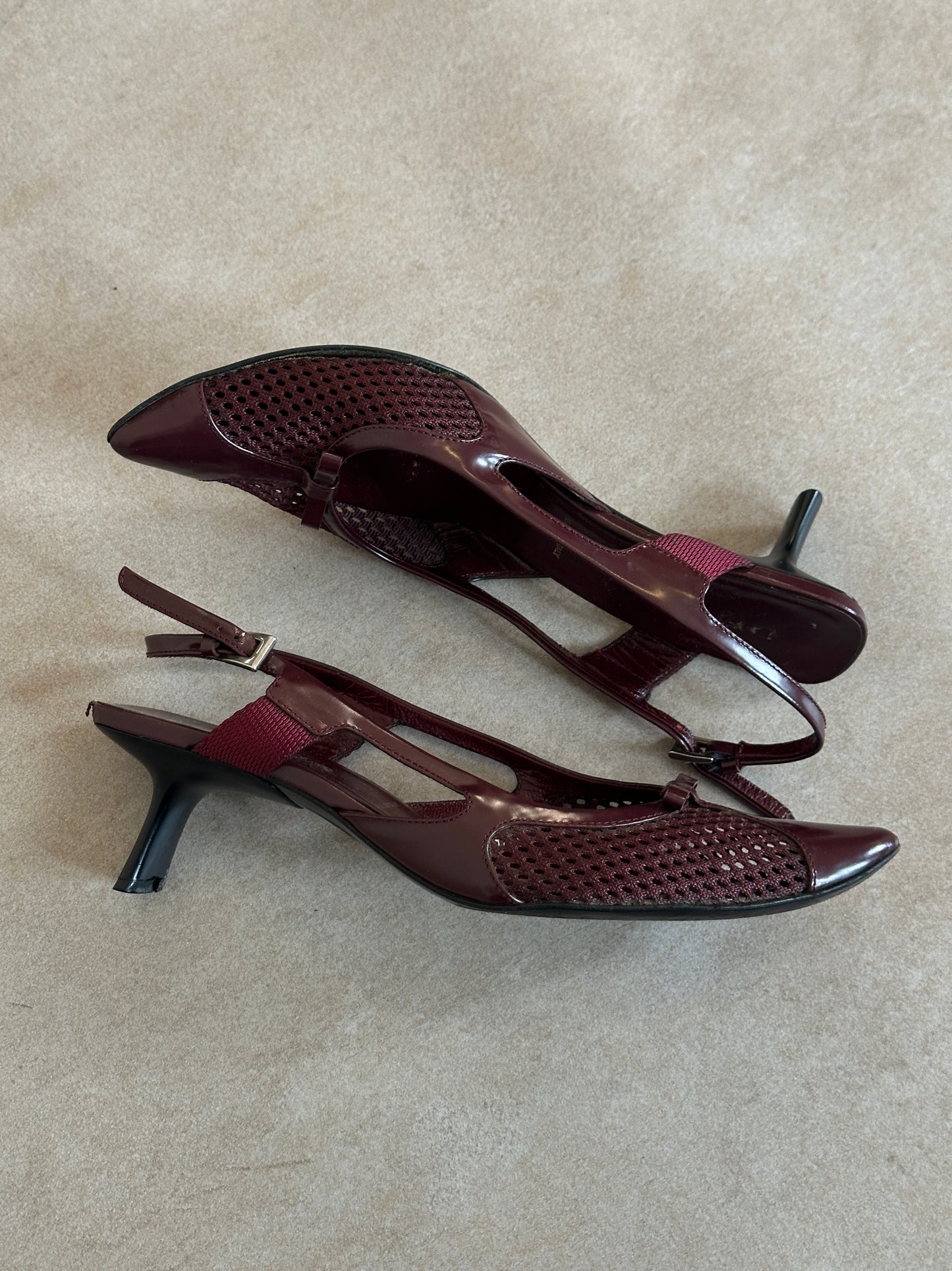 prada ss 2000 silngback heels