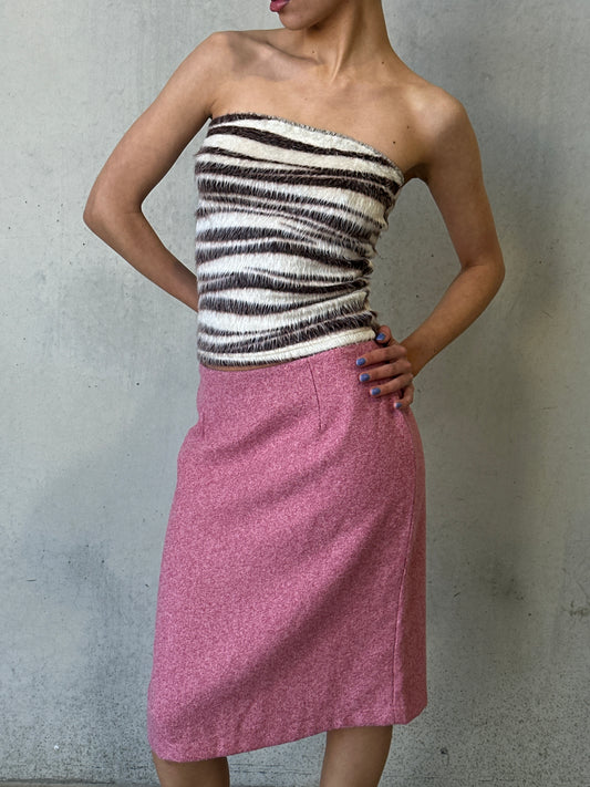 80s wool skirt