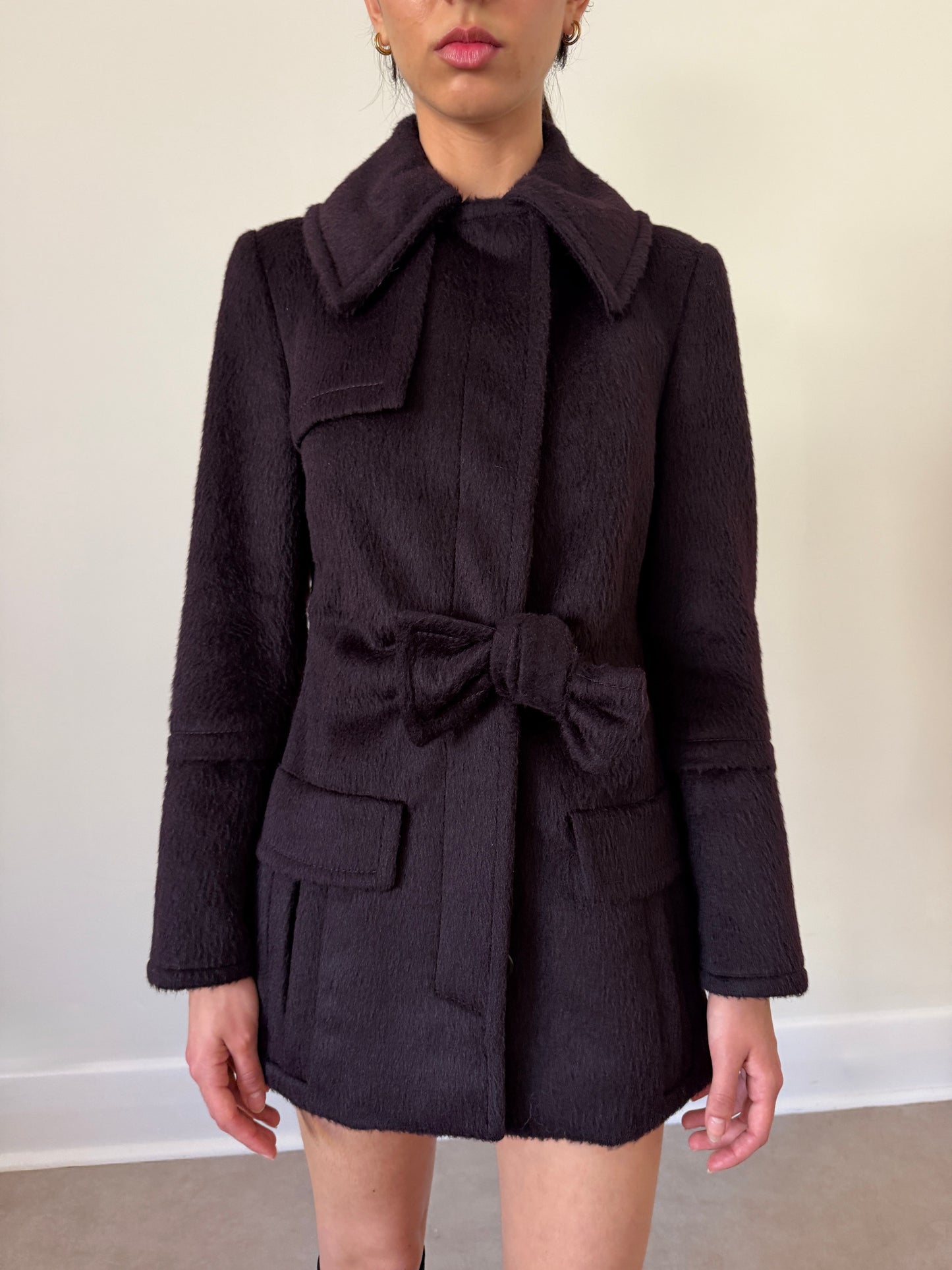 gucci fall 2004 by tom ford alpaca coat
