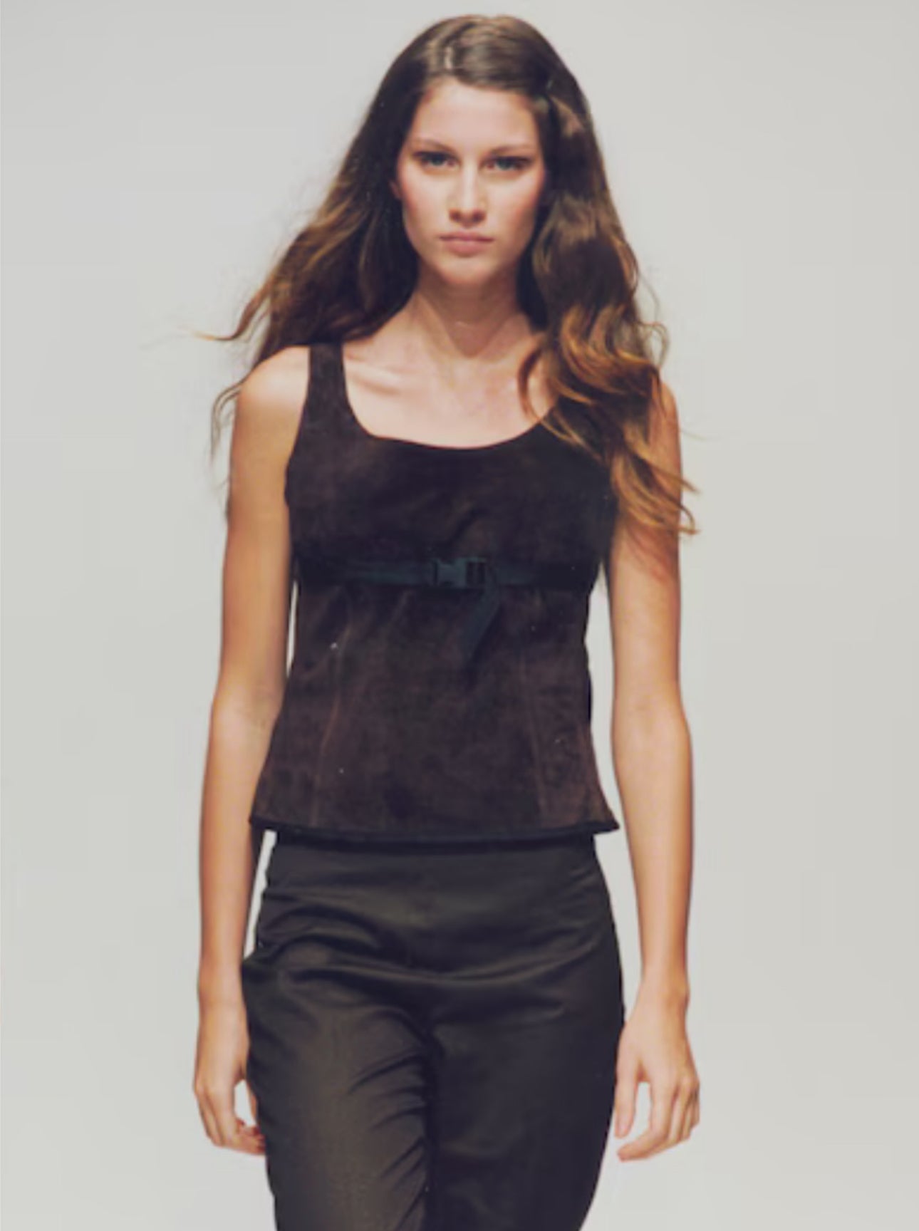 (permanent collection) miu miu ss 1999 suede vest