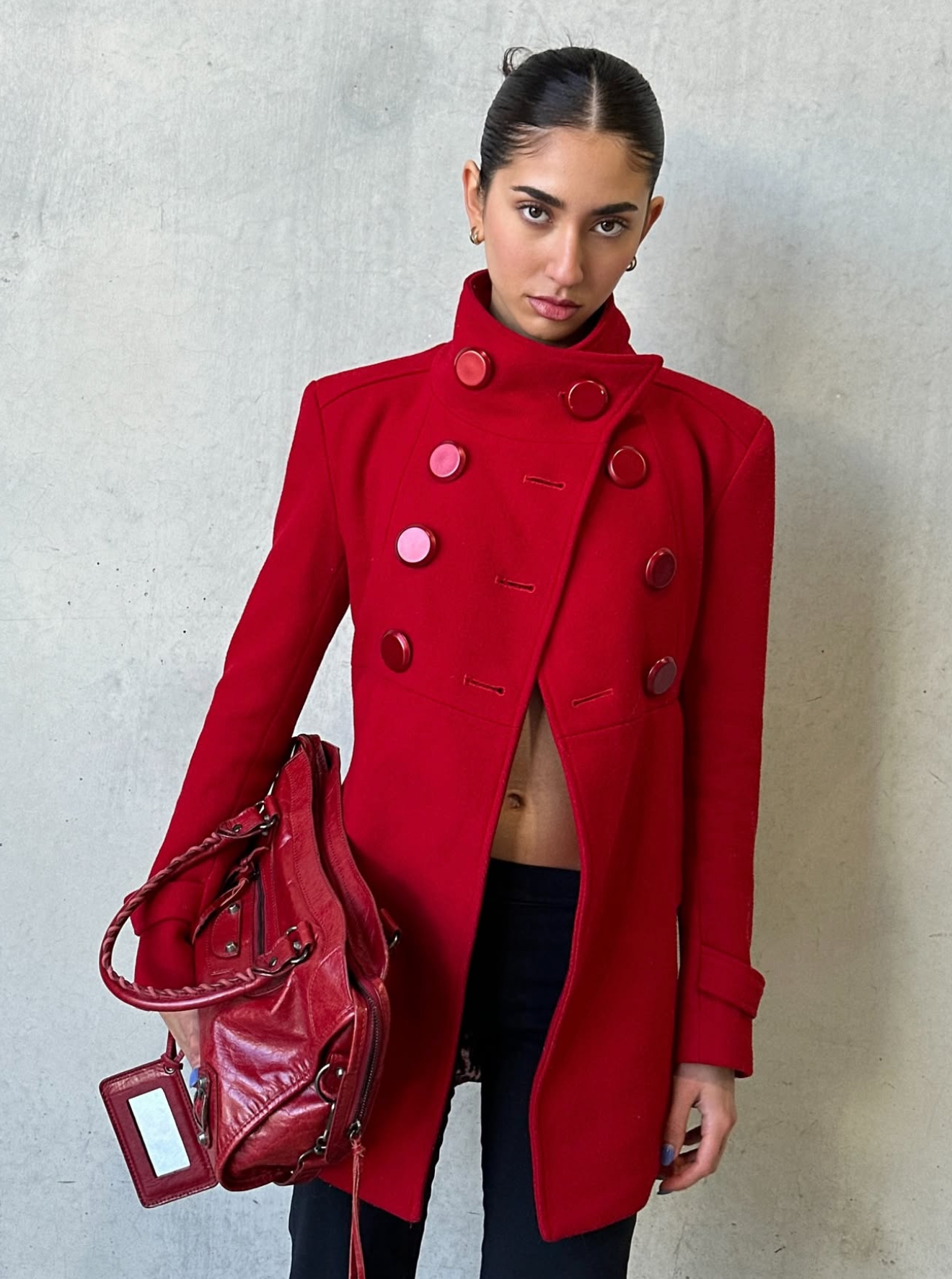 genuine leather city bag