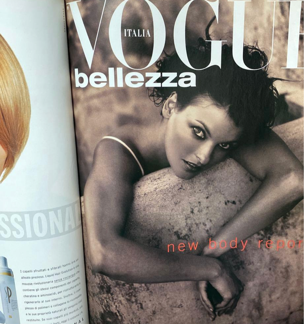 vogue italia (april) 1997