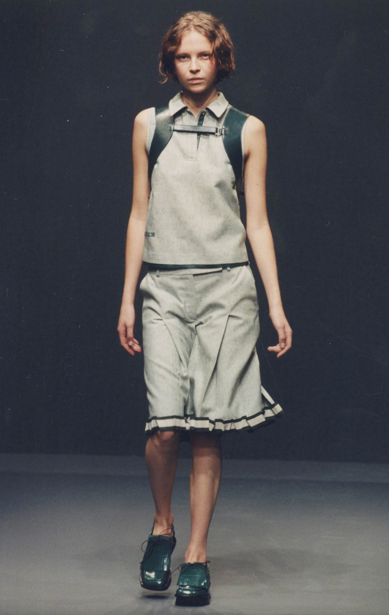 prada spring summer 1999 runway vest